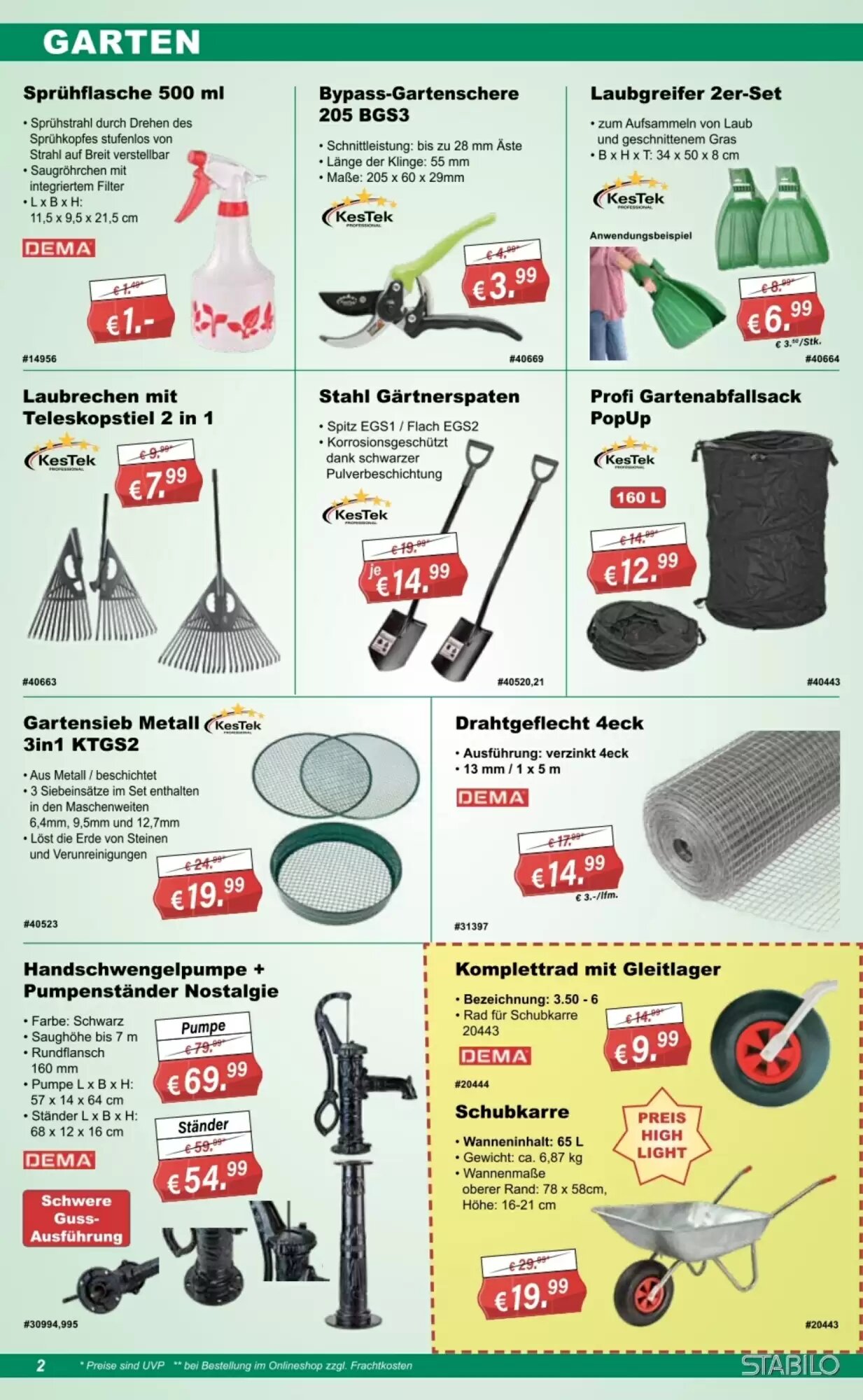 Stabilo Fachmarkt Prospekt (ab 09.09.2026) zum Blättern - Seite 2
