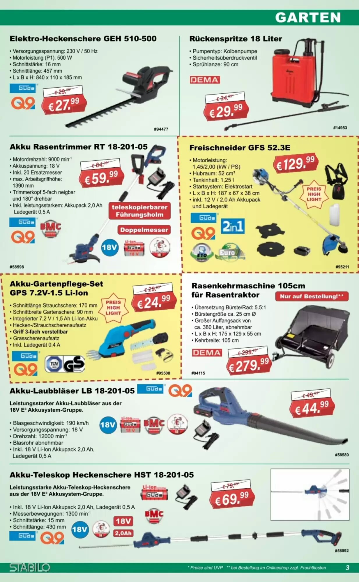 Stabilo Fachmarkt Prospekt (ab 09.09.2026) zum Blättern - Seite 3