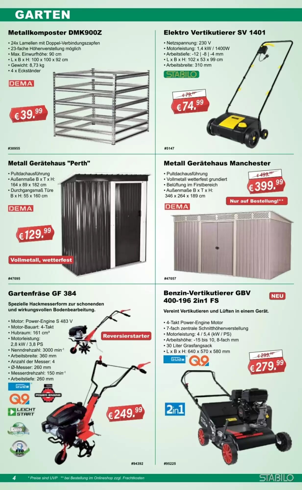 Stabilo Fachmarkt Prospekt (ab 09.09.2026) zum Blättern - Seite 4
