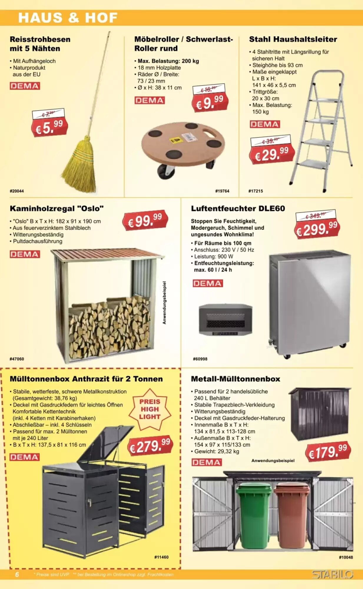 Stabilo Fachmarkt Prospekt (ab 09.09.2026) zum Blättern - Seite 6