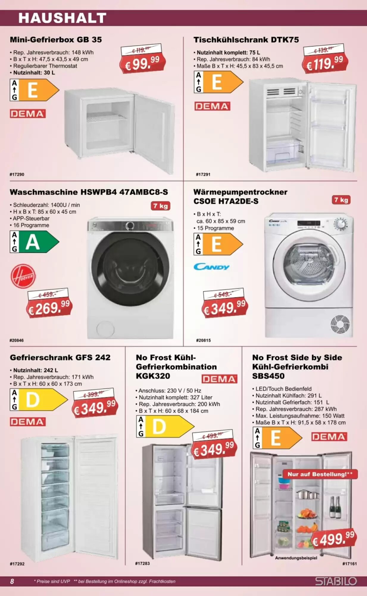 Stabilo Fachmarkt Prospekt (ab 09.09.2026) zum Blättern - Seite 8