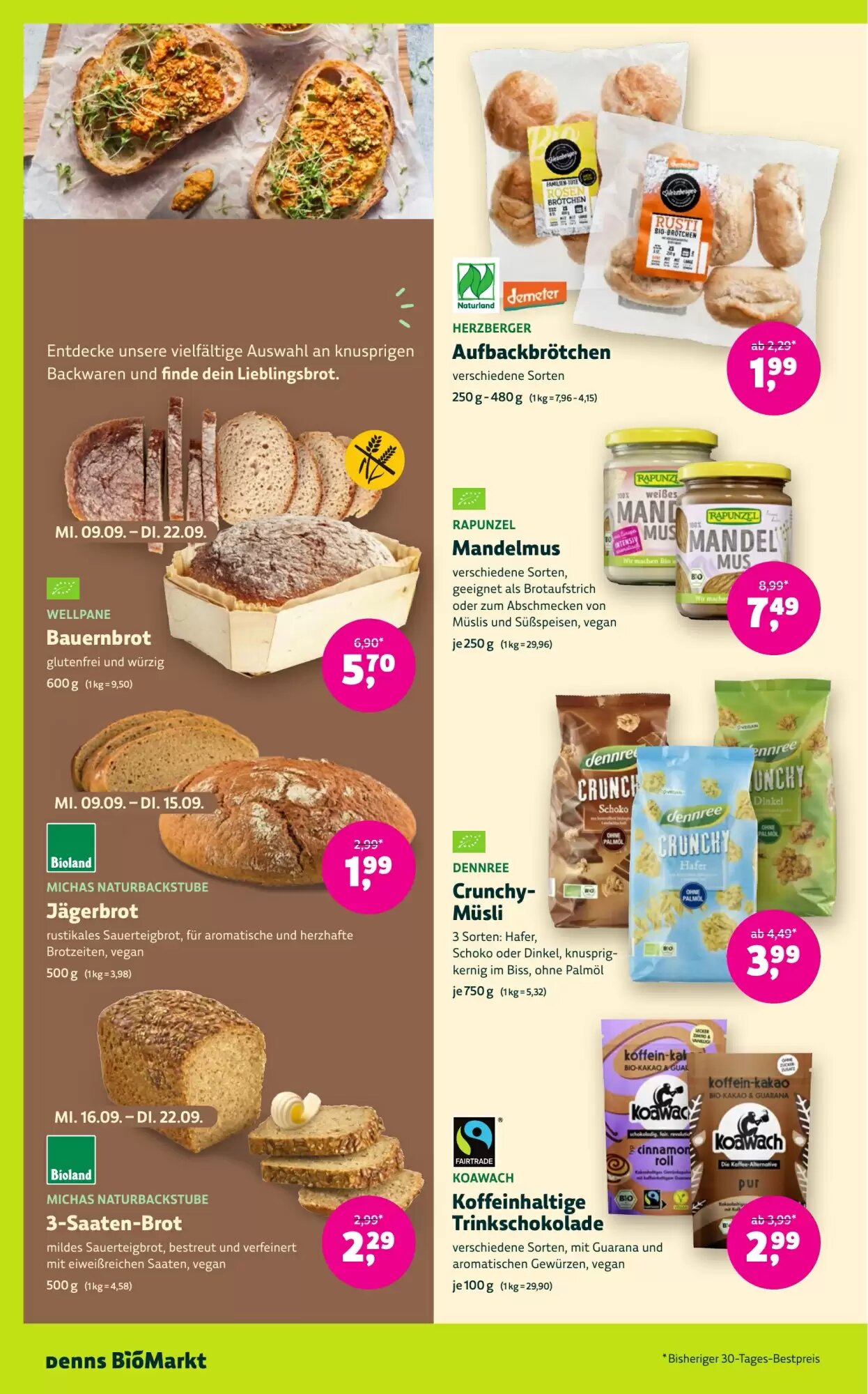 Biomarkt Prospekt (ab 09.09.2026) zum Blättern - Seite 10