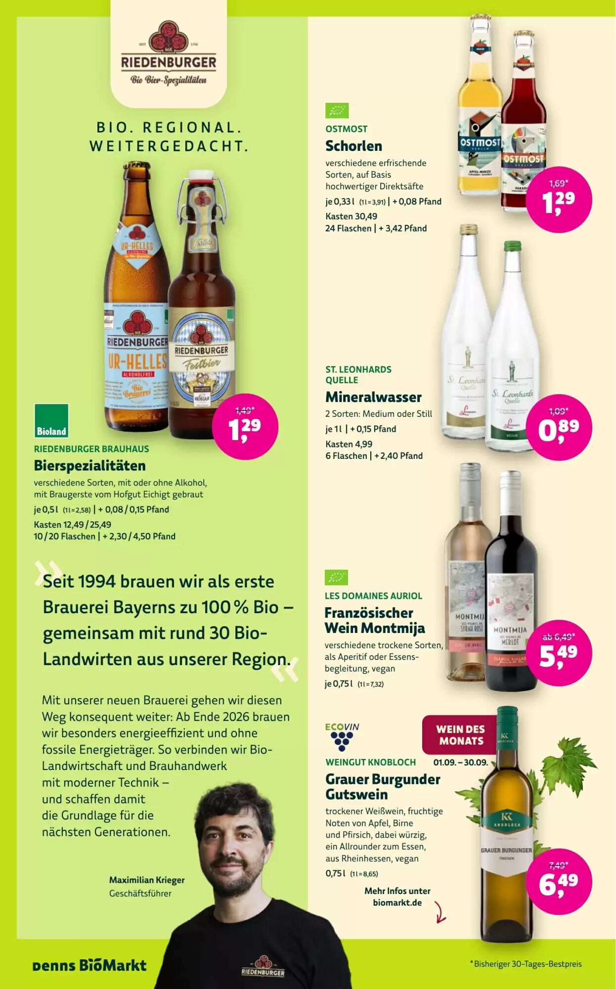 Biomarkt Prospekt (ab 09.09.2026) zum Blättern - Seite 12