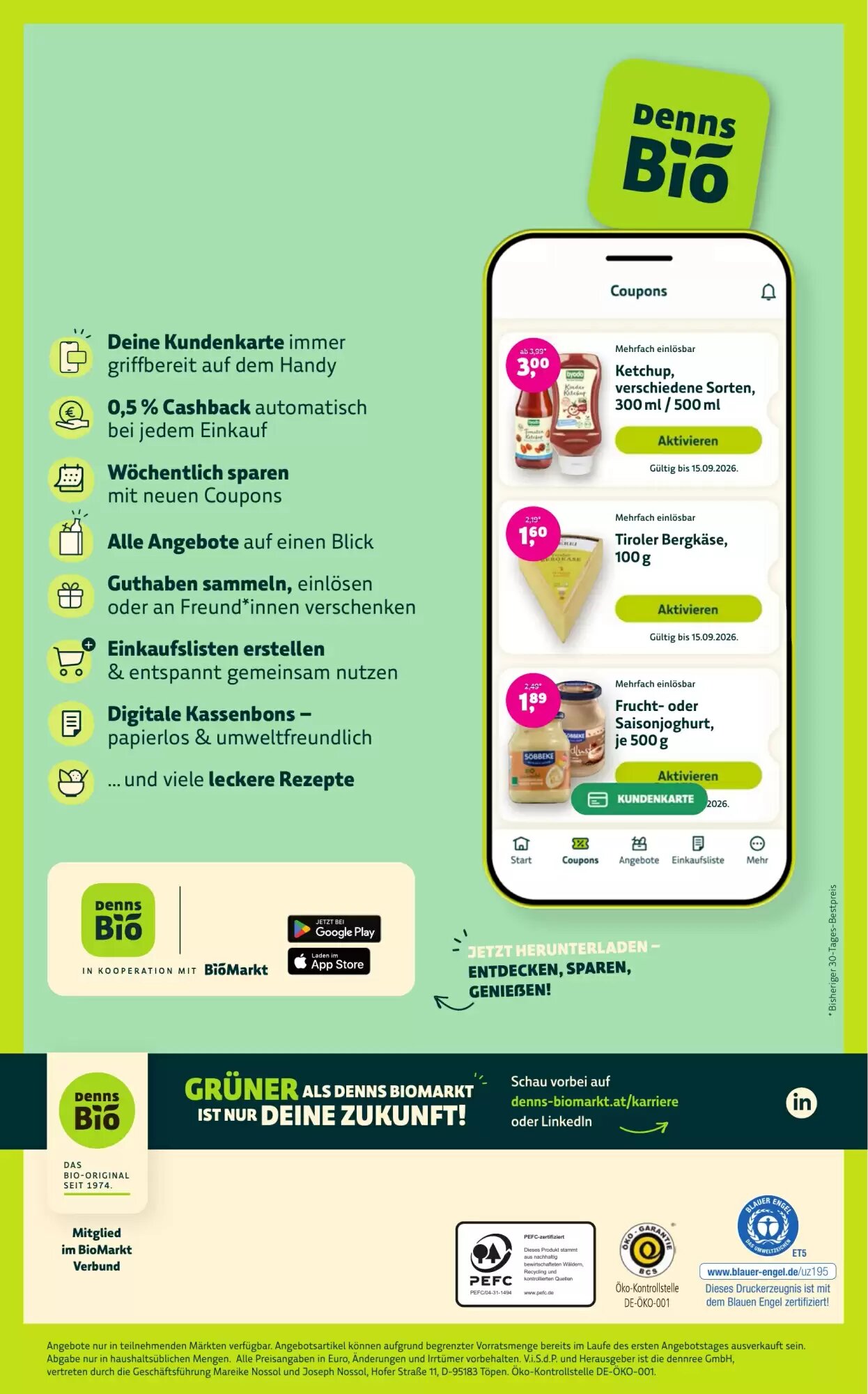 Biomarkt Prospekt (ab 09.09.2026) zum Blättern - Seite 14
