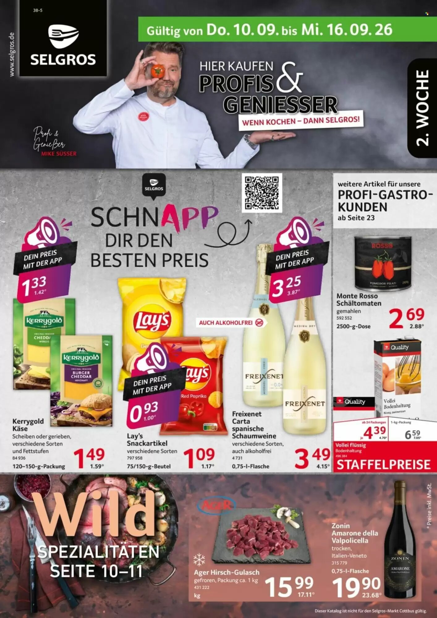 Selgros Prospekt (ab 10.09.2026) zum Blättern - Seite 1