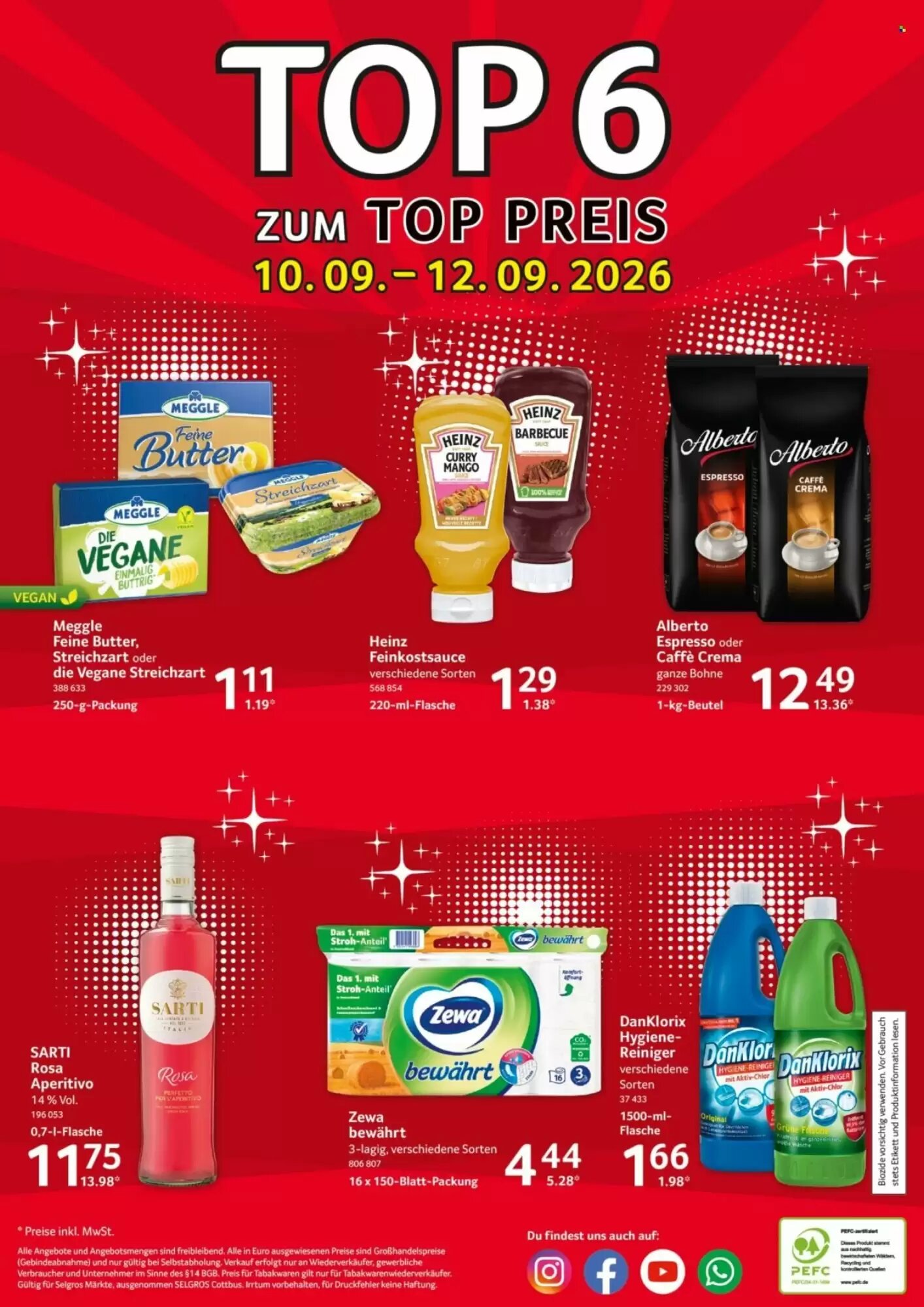 Selgros Prospekt (ab 10.09.2026) zum Blättern - Seite 28