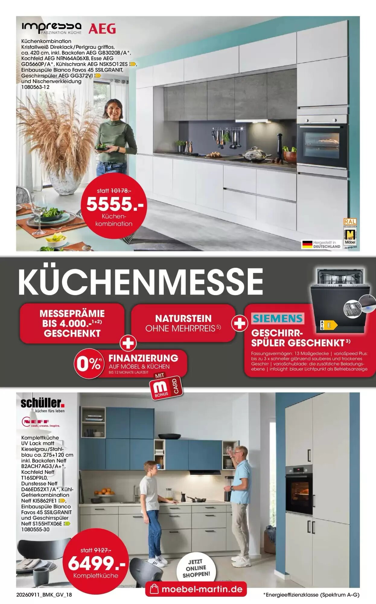 Möbel Martin Prospekt (ab 10.09.2026) zum Blättern - Seite 18