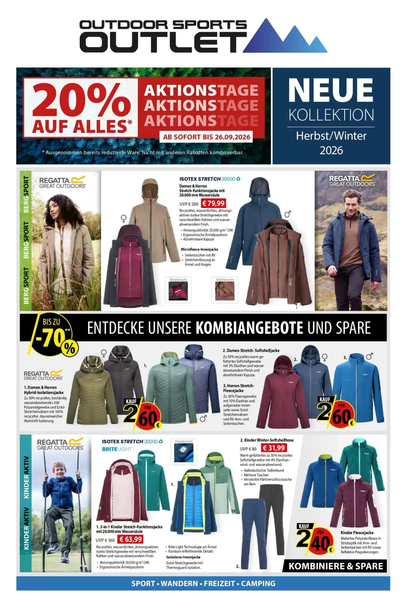 Mountain Sports Outlet Prospekt (ab 10.09.2026) zum Blättern - Seite 1