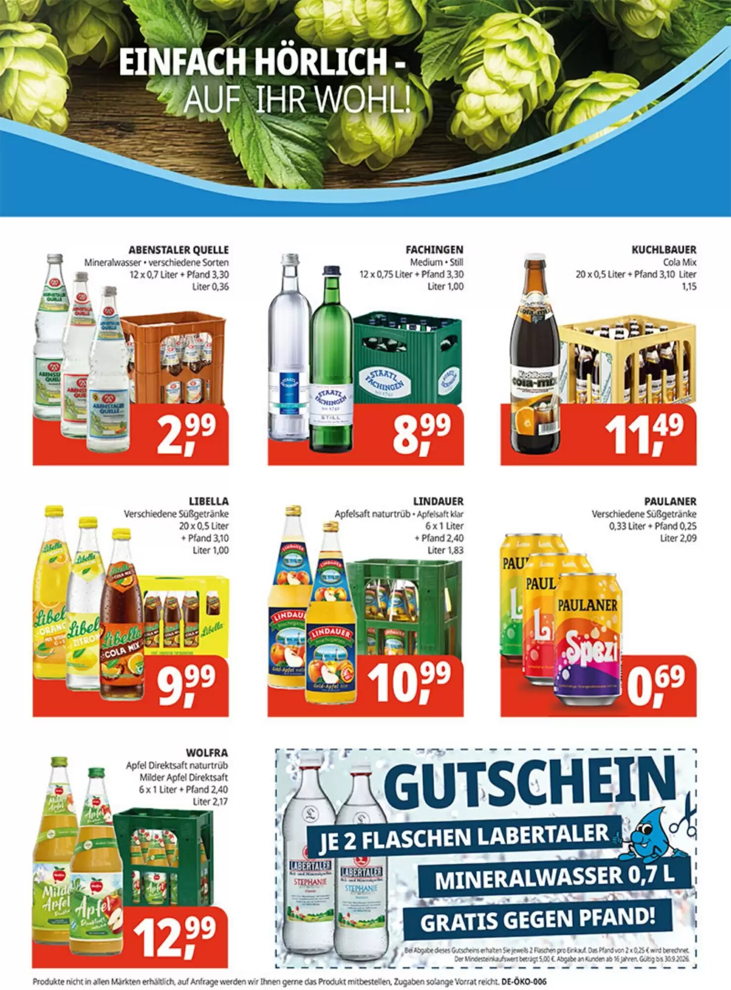 Hörl Getränke Prospekt (ab 10.09.2026) zum Blättern - Seite 3