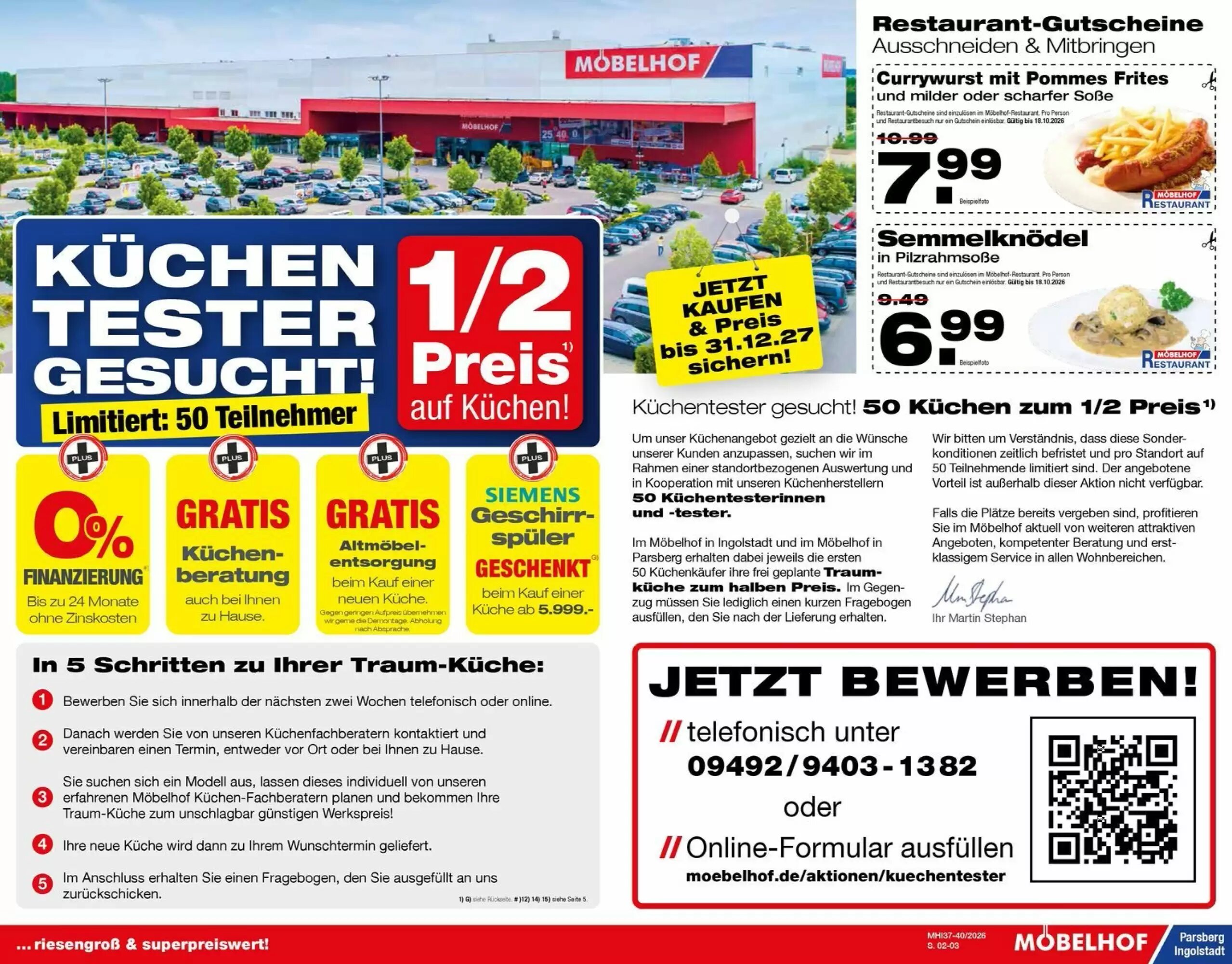 Möbelhof Prospekt (ab 10.09.2026) zum Blättern - Seite 2