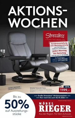 Möbel Rieger Prospekt (ab 10.09.2026) zum Blättern
