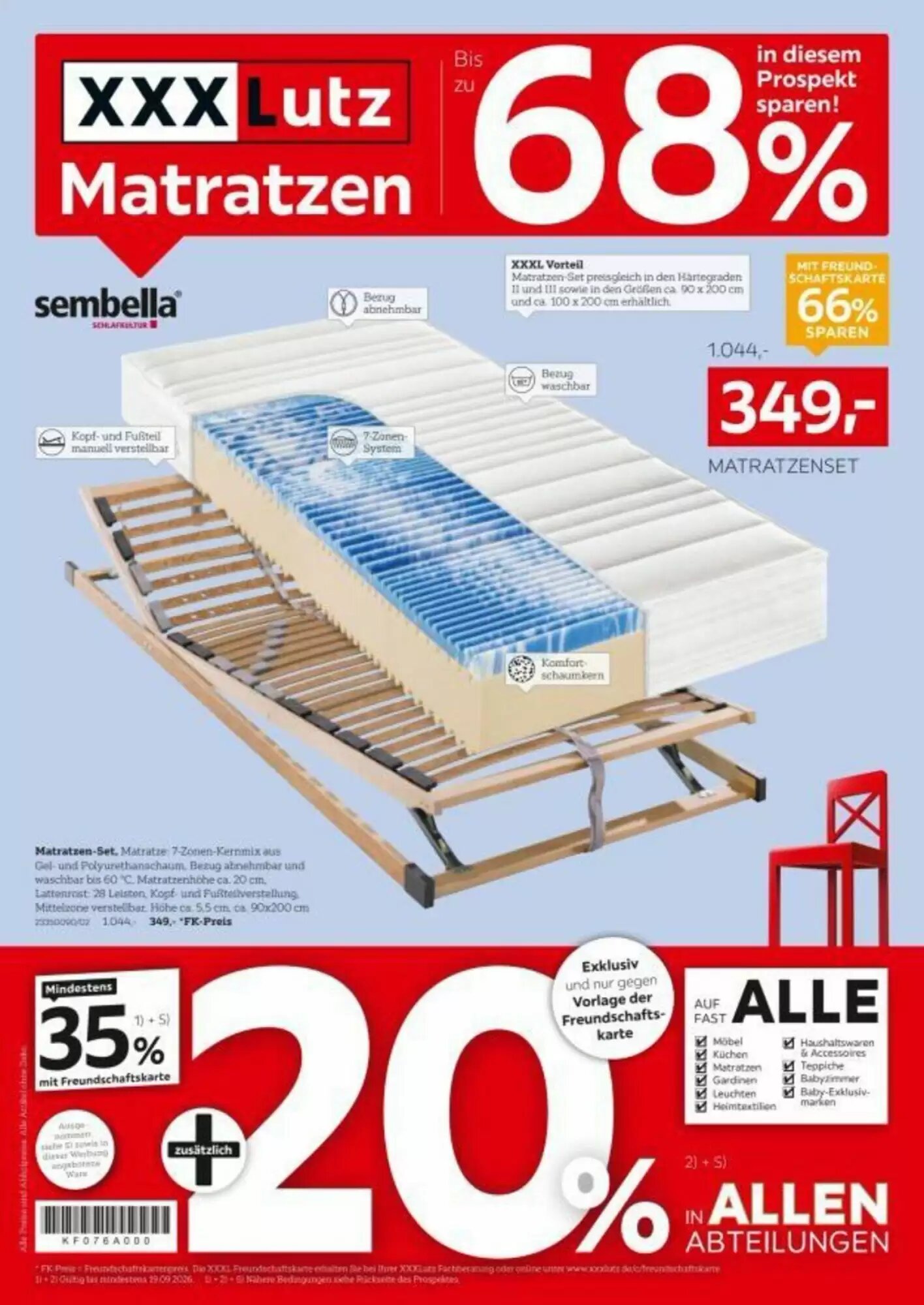 XXXLutz Prospekt (ab 10.09.2026) zum Blättern - Seite 1