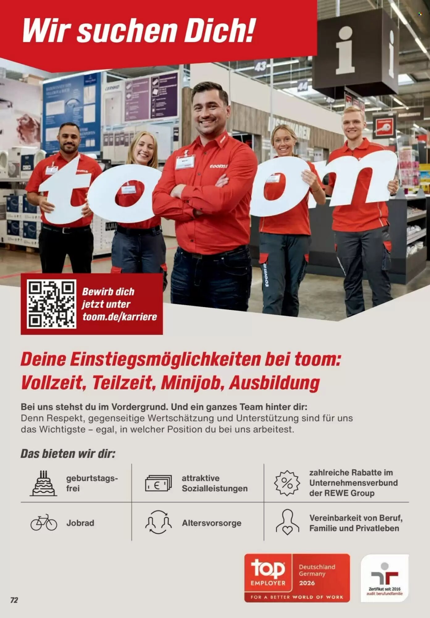 toom Baumarkt Prospekt (ab 10.09.2026) zum Blättern - Seite 72