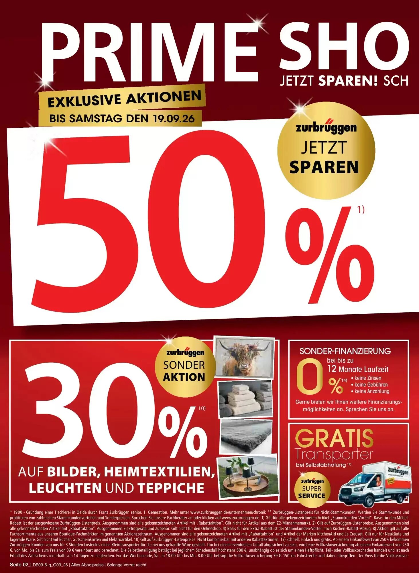 Zurbrüggen Prospekt (ab 11.09.2026) zum Blättern - Seite 2