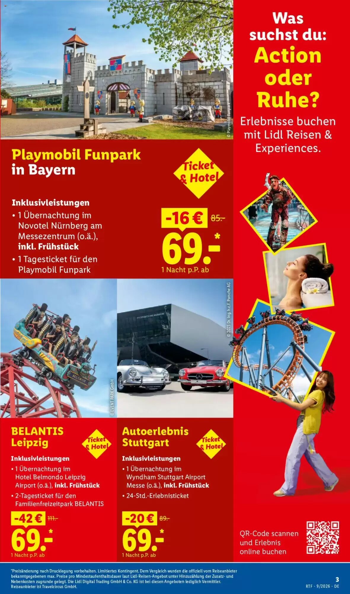 Lidl Reisen Prospekt (ab 12.09.2026) zum Blättern - Seite 3