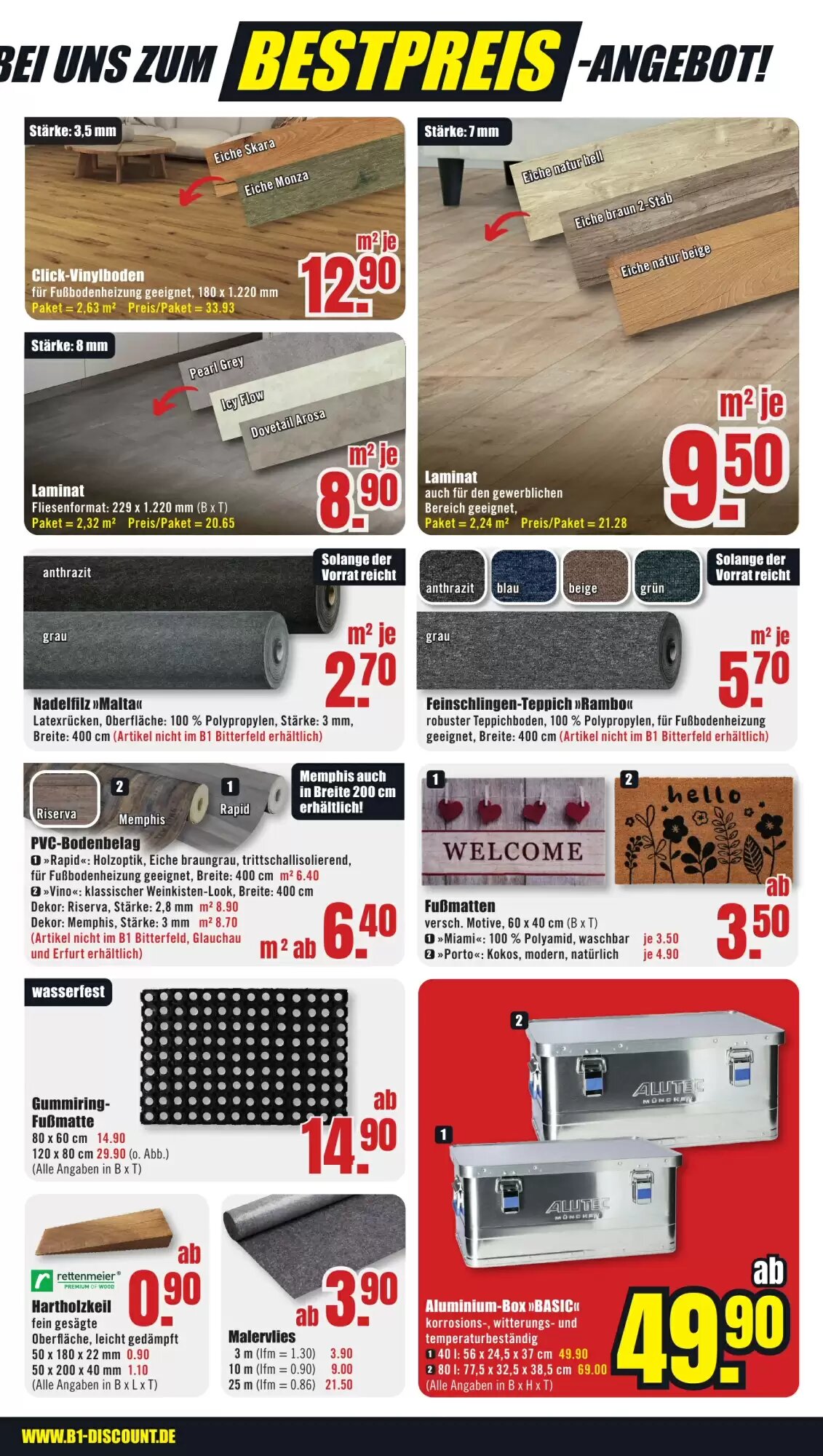 B1 Discount Baumarkt Prospekt (ab 12.09.2026) zum Blättern - Seite 5