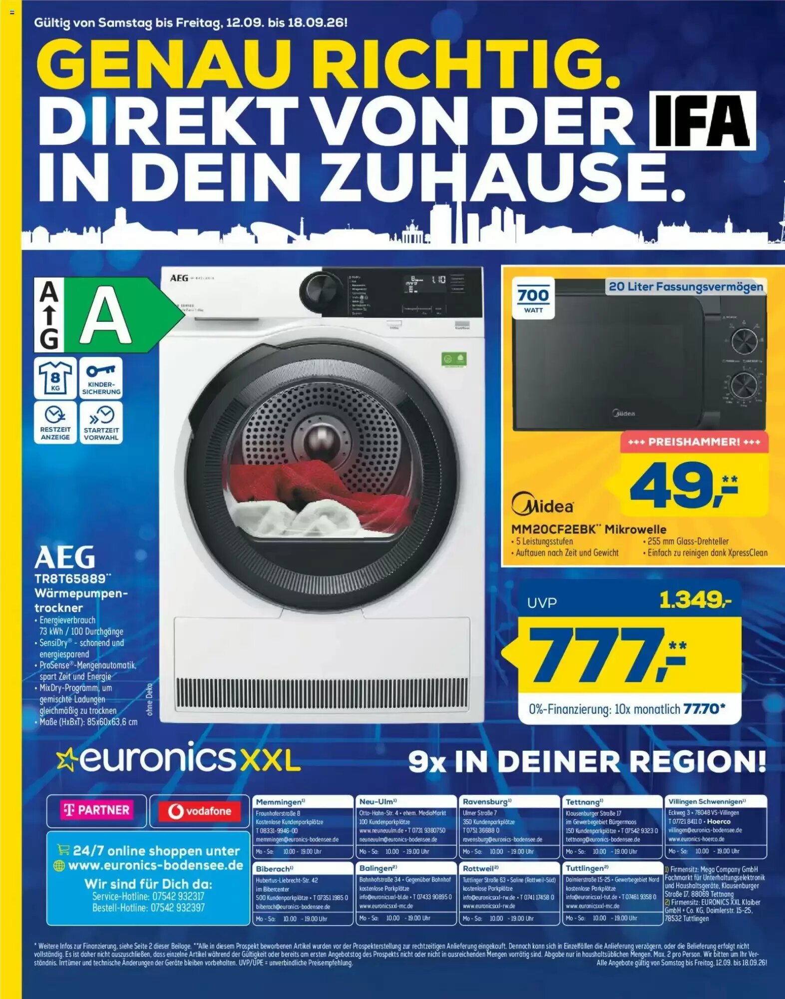 Euronics Prospekt (ab 12.09.2026) zum Blättern - Seite 12