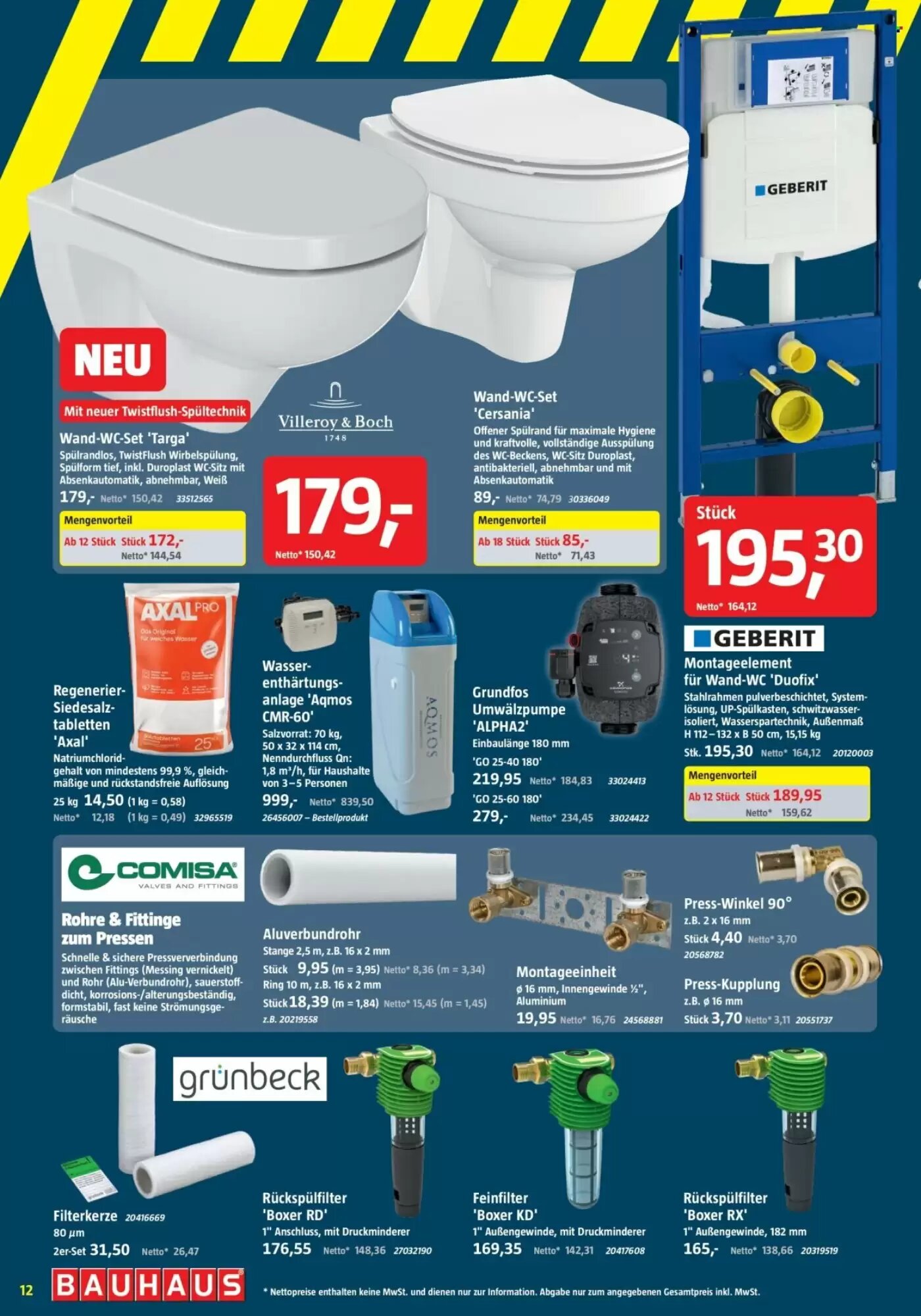 Bauhaus Prospekt (ab 12.09.2026) zum Blättern - Seite 12