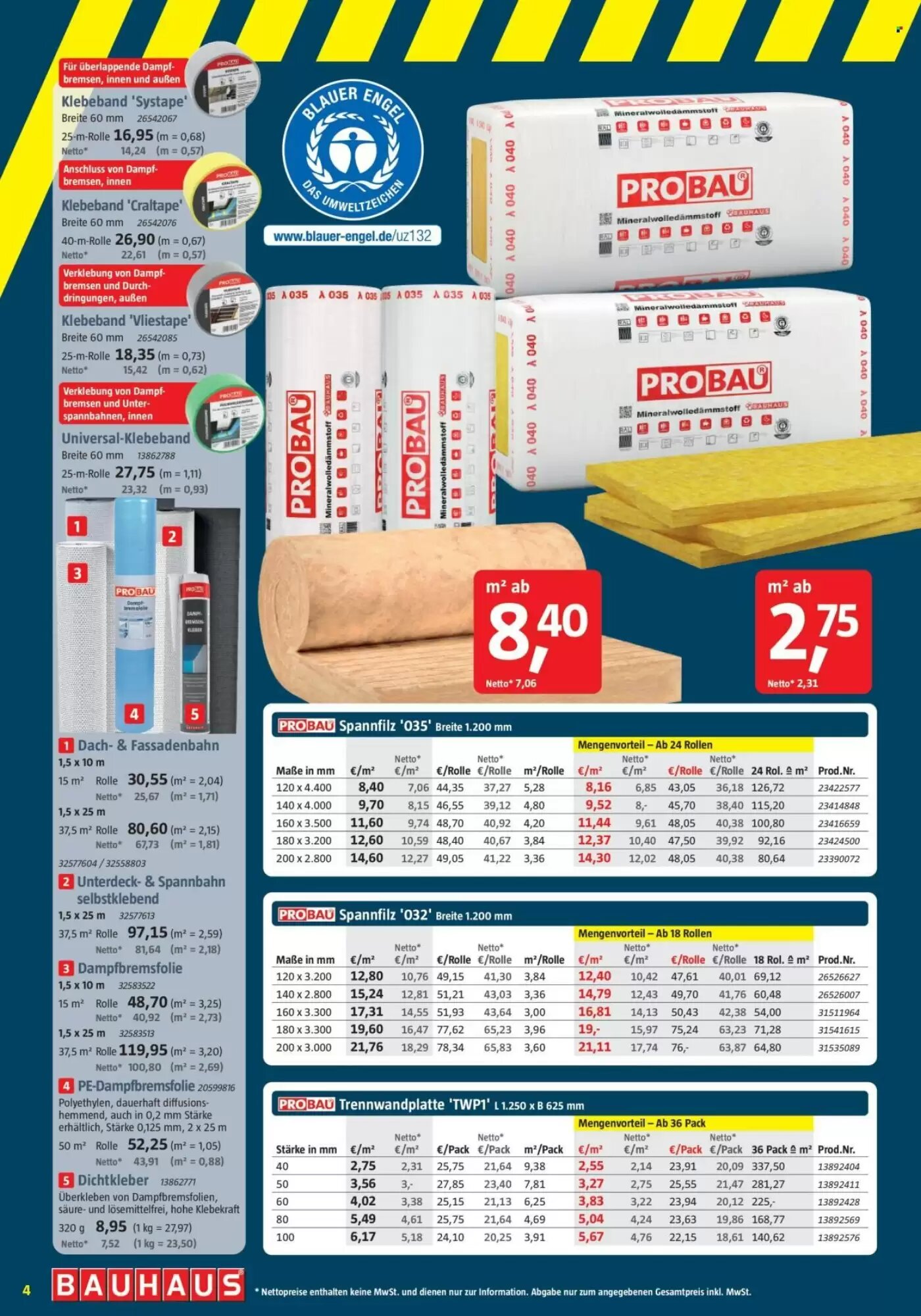 Bauhaus Prospekt (ab 12.09.2026) zum Blättern - Seite 4