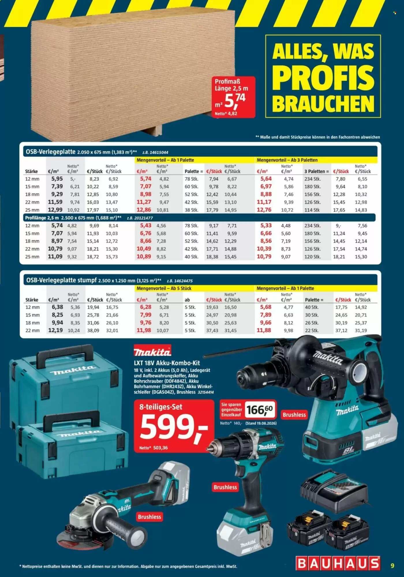 Bauhaus Prospekt (ab 12.09.2026) zum Blättern - Seite 9