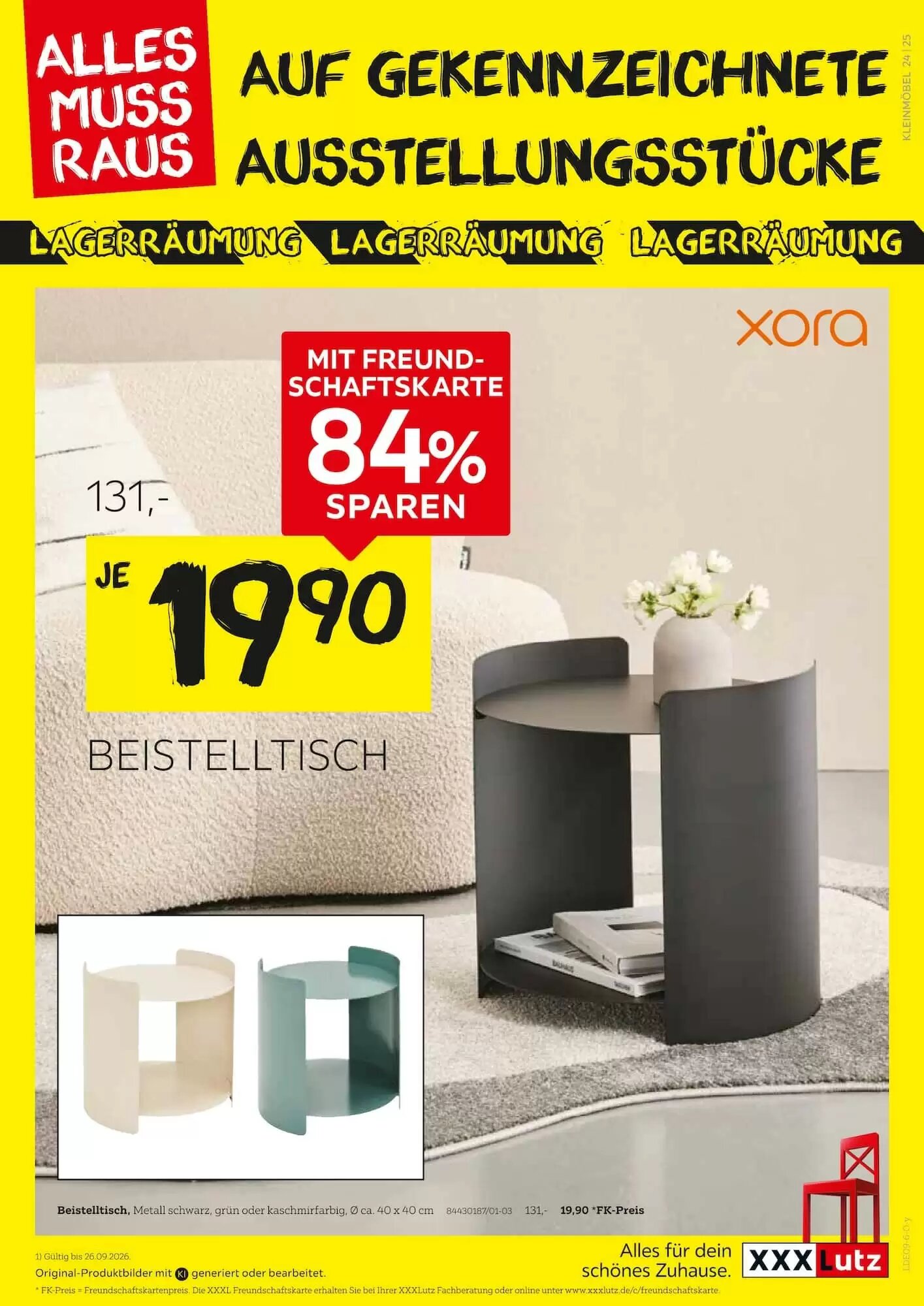 XXXLutz Prospekt (ab 12.09.2026) zum Blättern - Seite 25