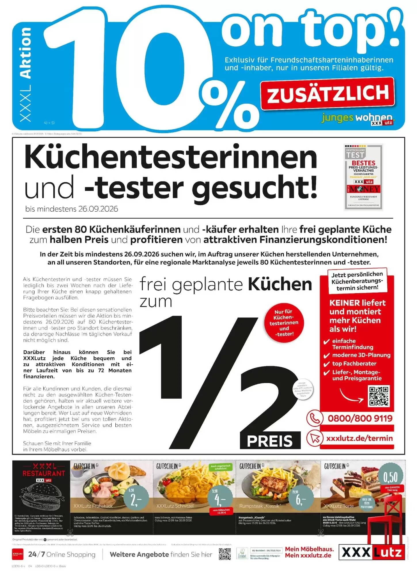 XXXLutz Prospekt (ab 12.09.2026) zum Blättern - Seite 4