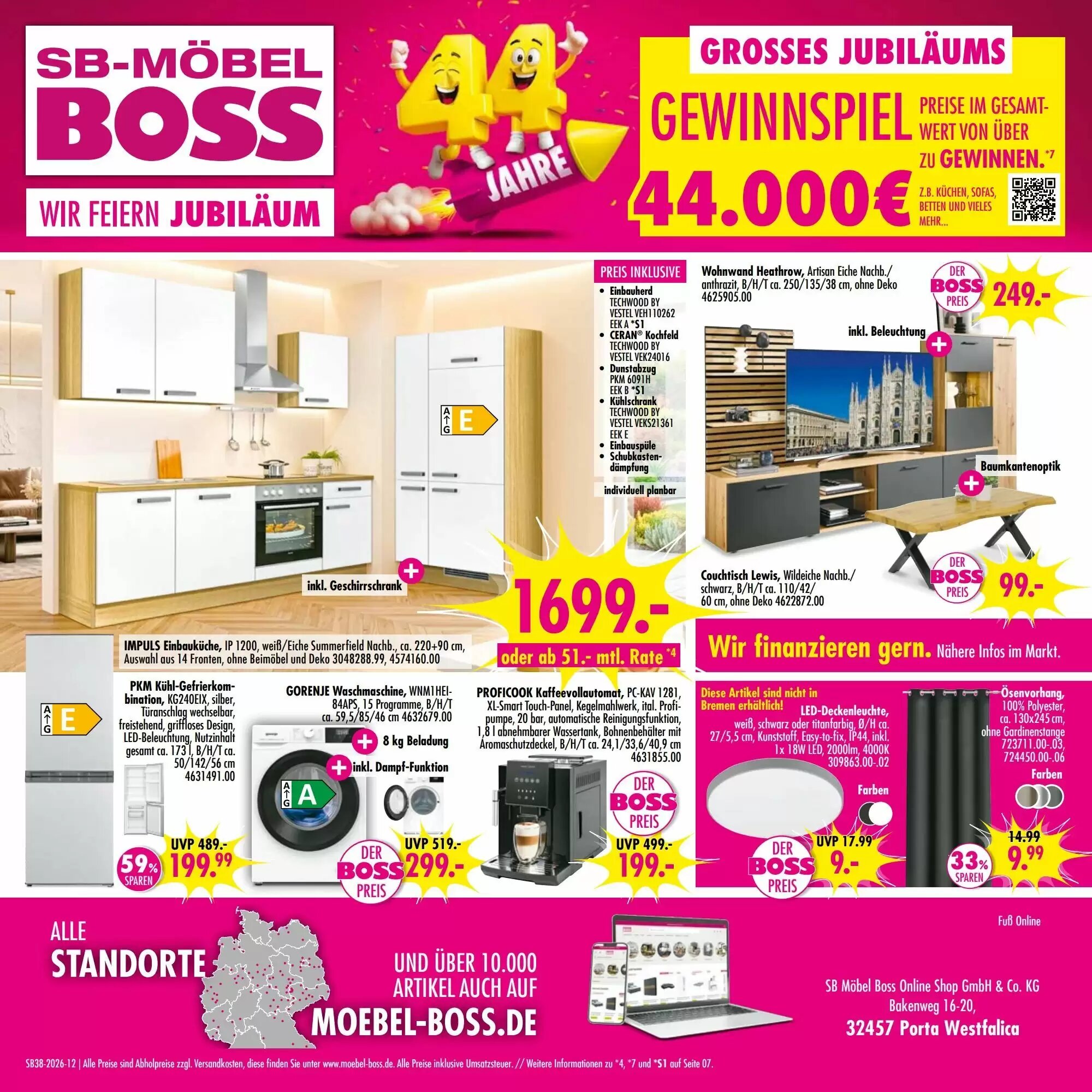 Möbel Boss Prospekt (ab 12.09.2026) zum Blättern - Seite 12