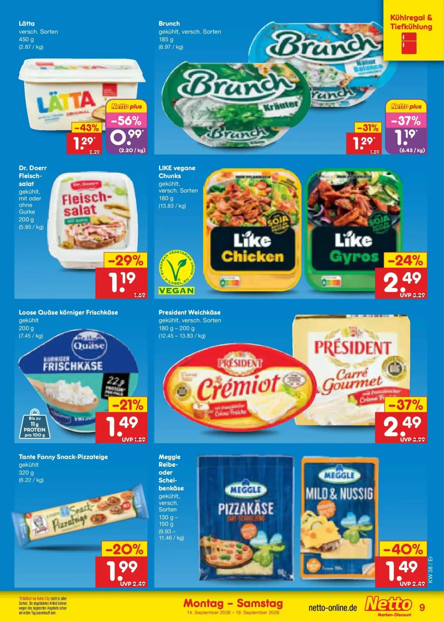 Netto Marken-Discount Prospekt (ab 13.09.2026) zum Blättern - Seite 11