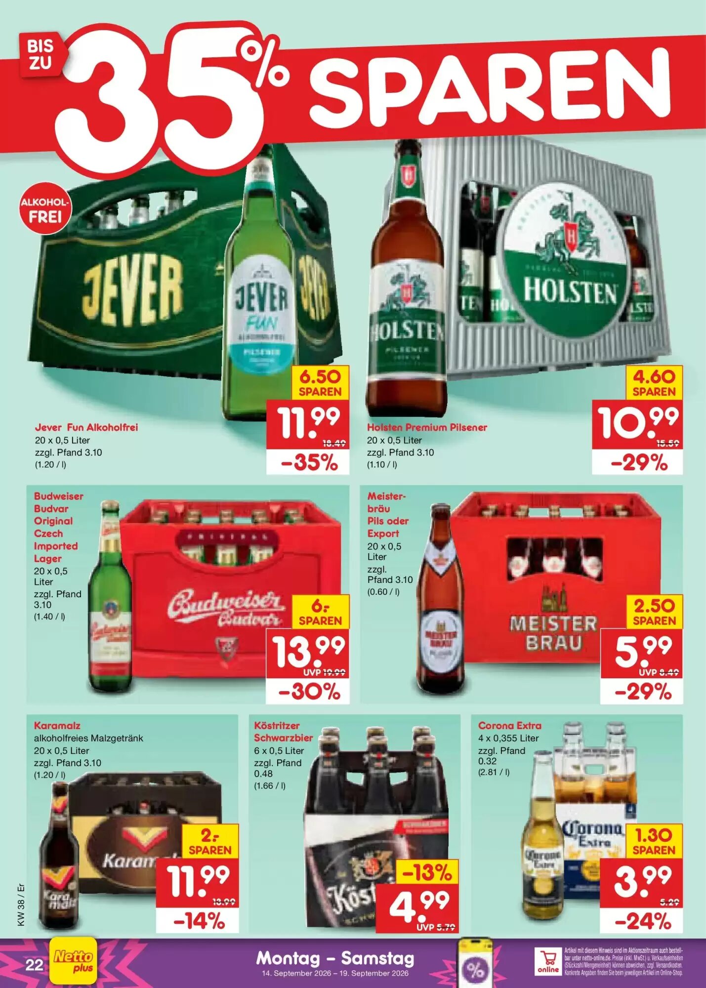 Netto Marken-Discount Prospekt (ab 13.09.2026) zum Blättern - Seite 32