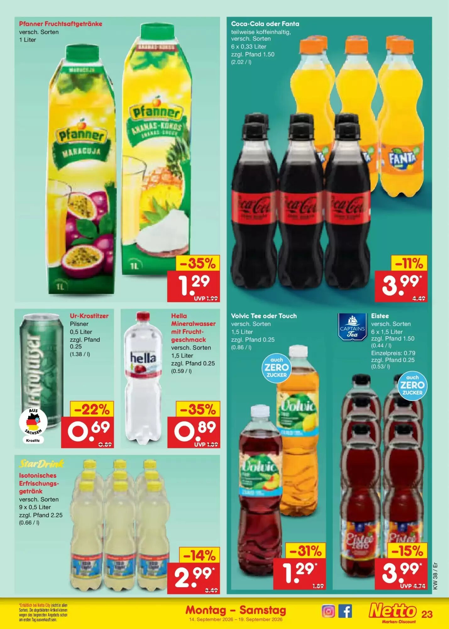 Netto Marken-Discount Prospekt (ab 13.09.2026) zum Blättern - Seite 33