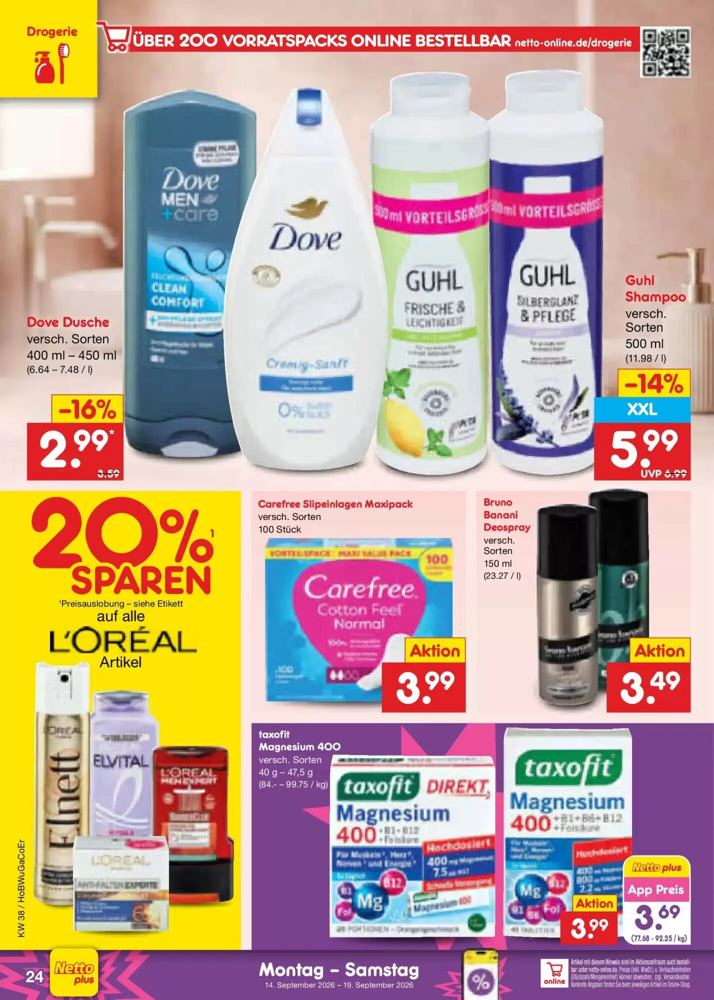 Netto Marken-Discount Prospekt (ab 13.09.2026) zum Blättern - Seite 36