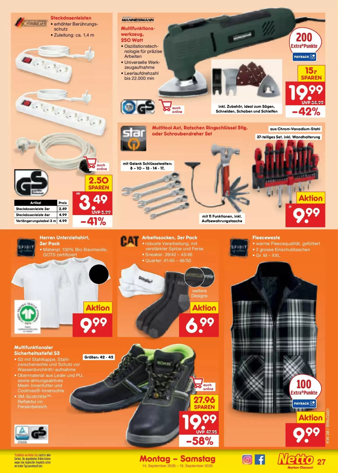 Netto Marken-Discount Prospekt (ab 13.09.2026) zum Blättern - Seite 39