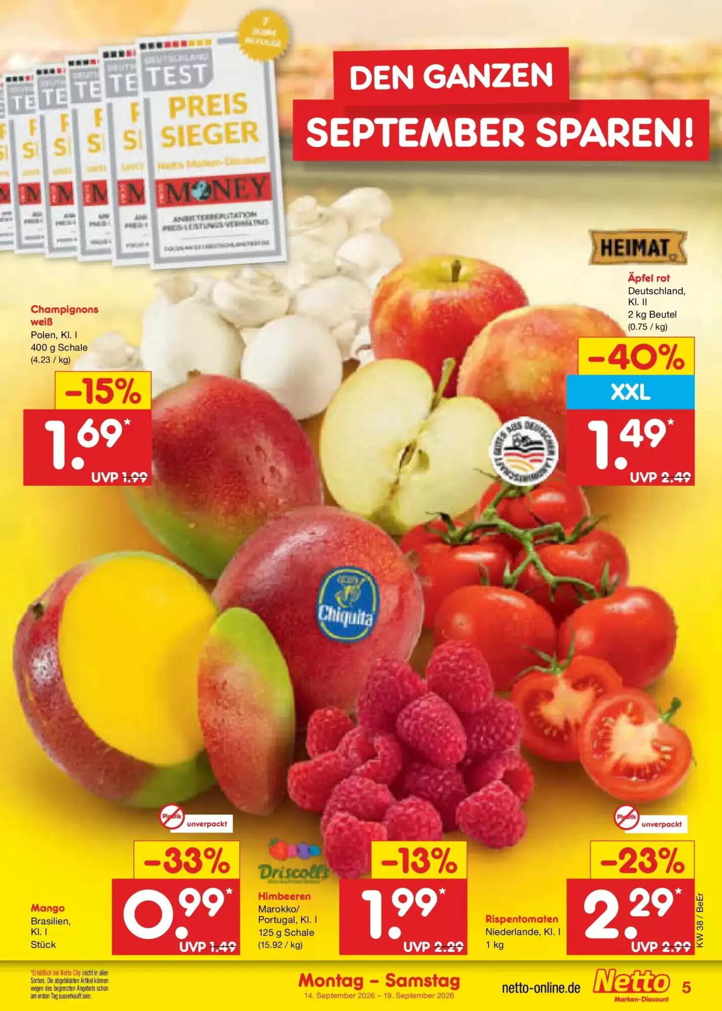 Netto Marken-Discount Prospekt (ab 13.09.2026) zum Blättern - Seite 7
