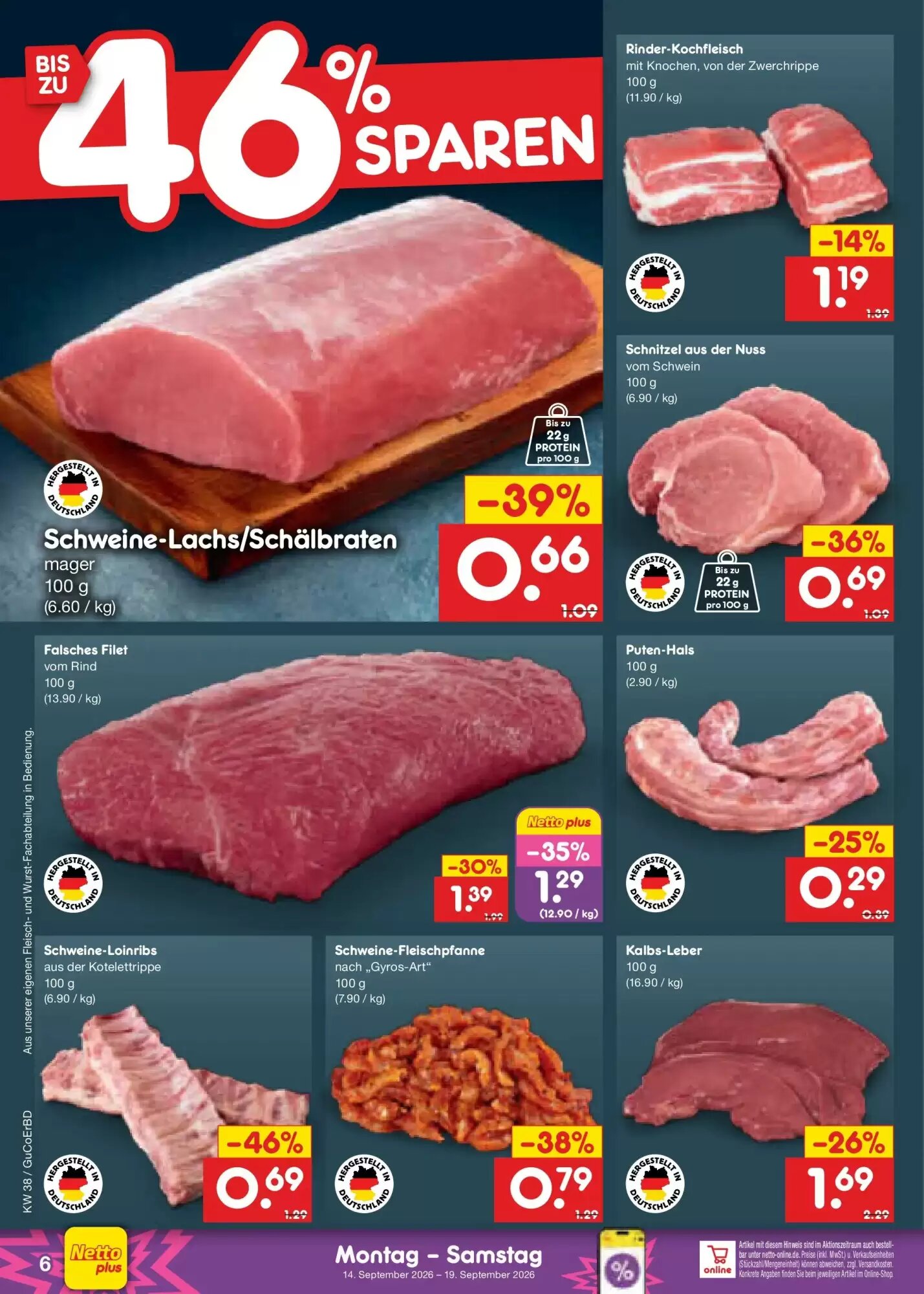 Netto Marken-Discount Prospekt (ab 13.09.2026) zum Blättern - Seite 8