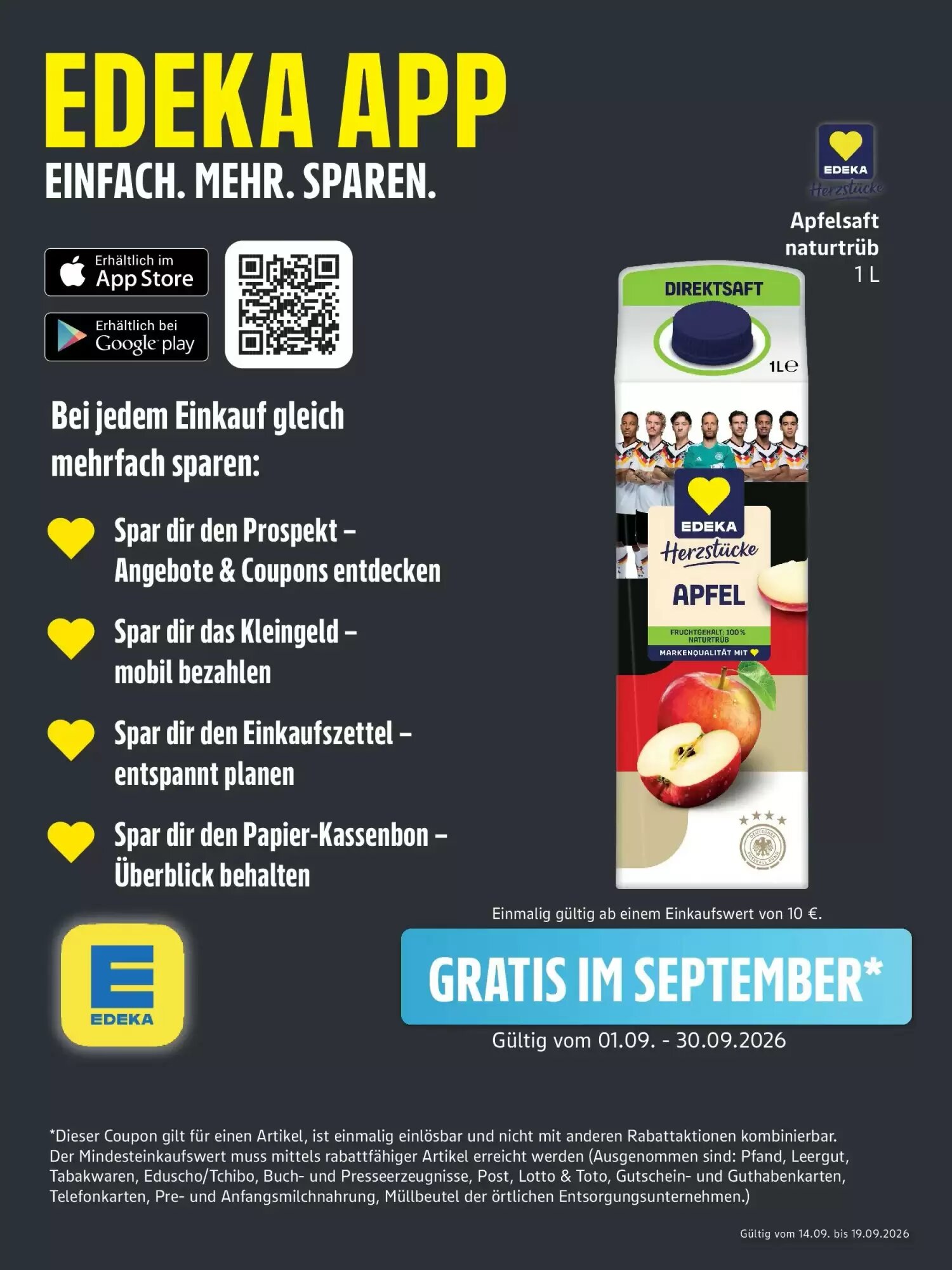 Marktkauf Prospekt (ab 13.09.2026) zum Blättern - Seite 1