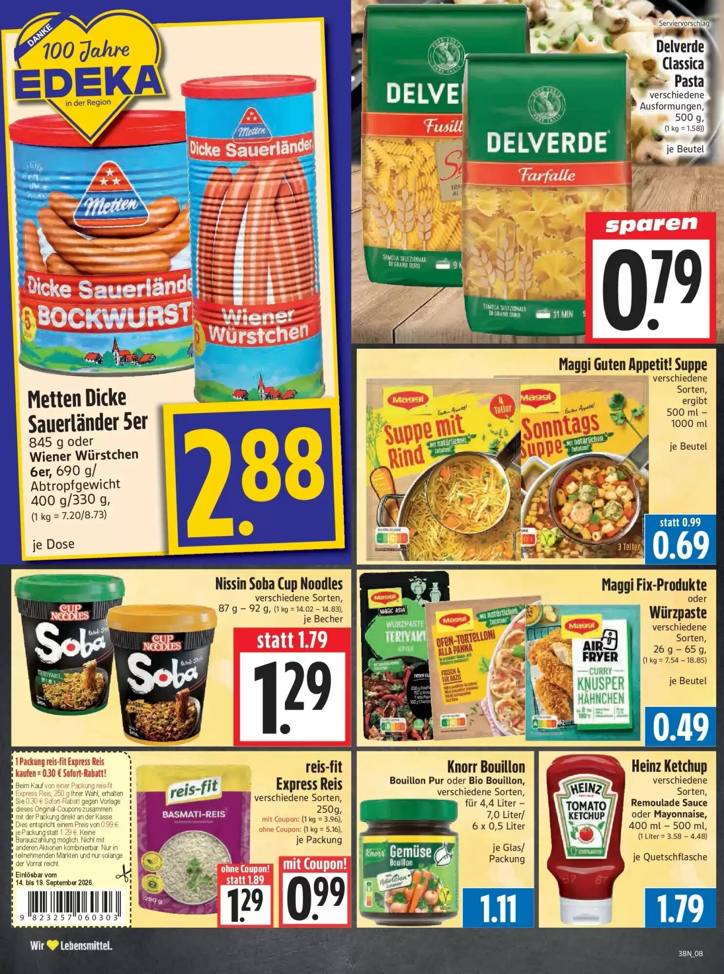 EDEKA Hahner Prospekt (ab 13.09.2026) zum Blättern - Seite 10