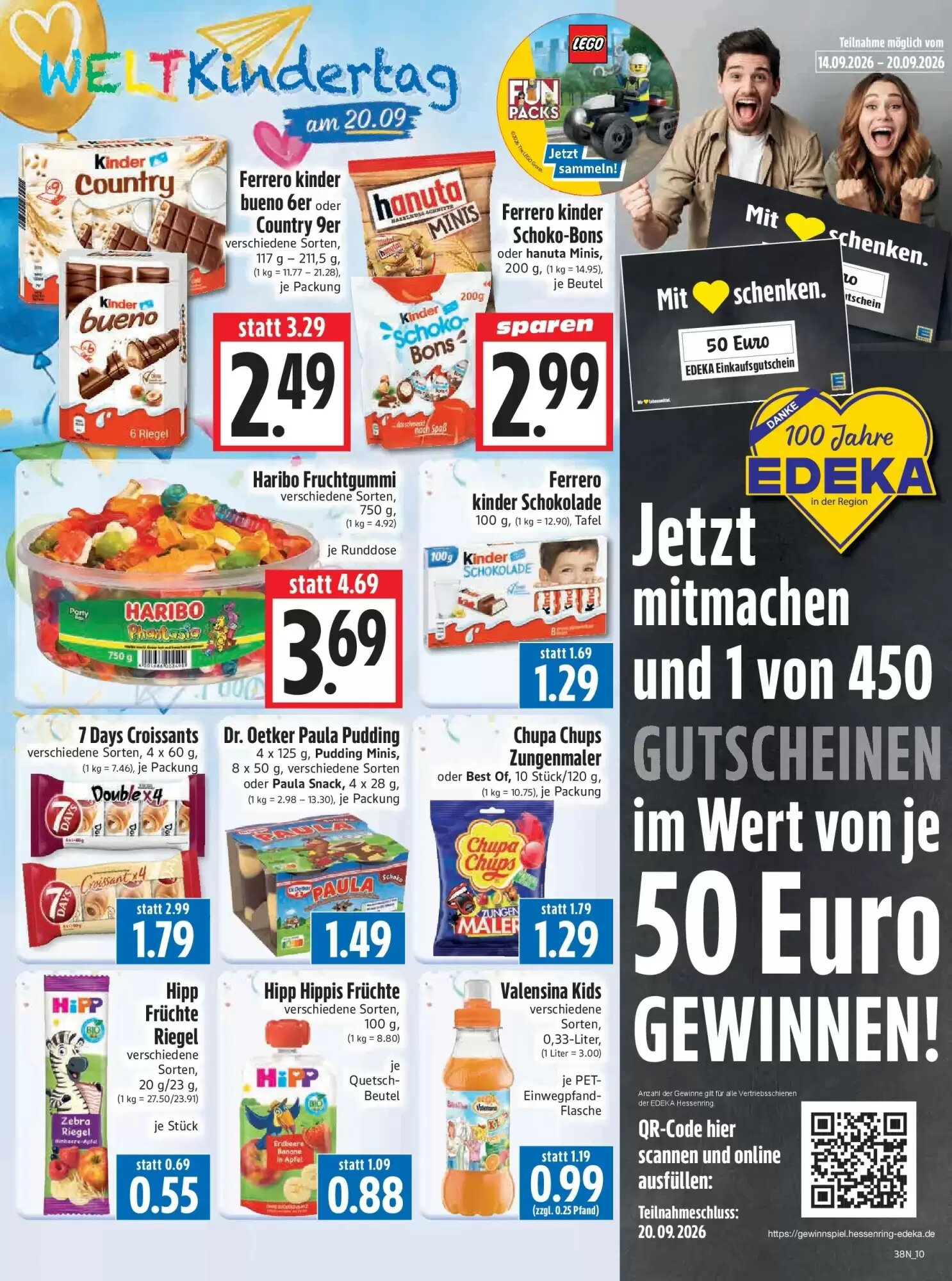 EDEKA Hahner Prospekt (ab 13.09.2026) zum Blättern - Seite 12