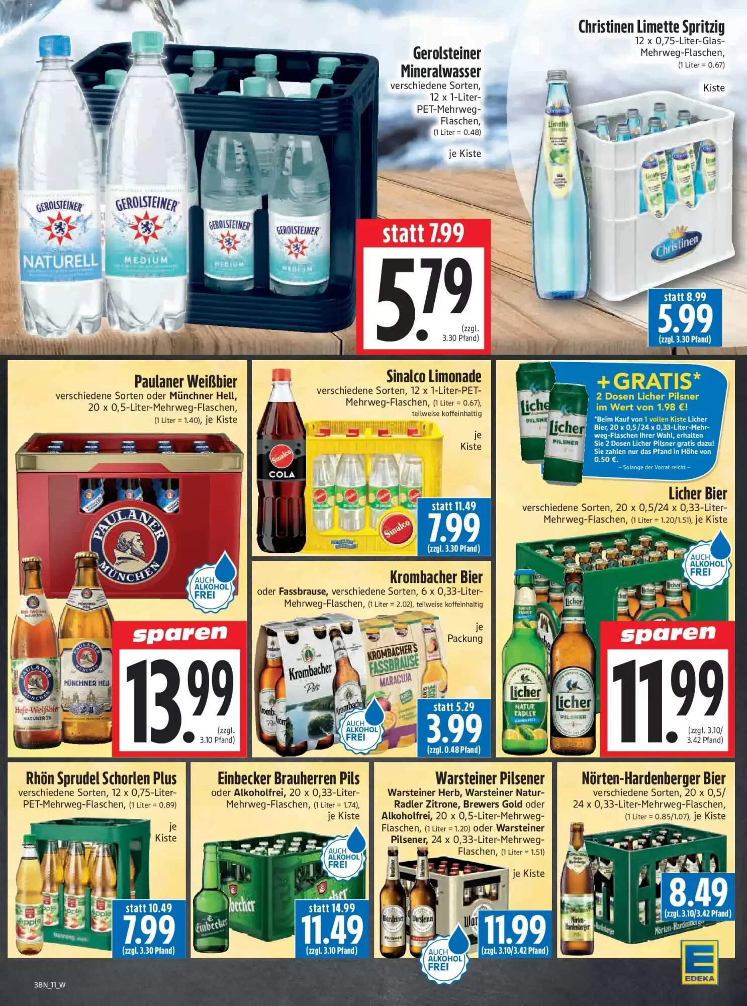 EDEKA Hahner Prospekt (ab 13.09.2026) zum Blättern - Seite 13
