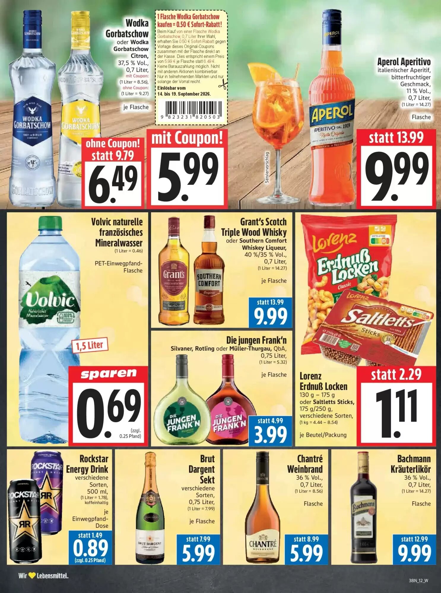 EDEKA Hahner Prospekt (ab 13.09.2026) zum Blättern - Seite 14