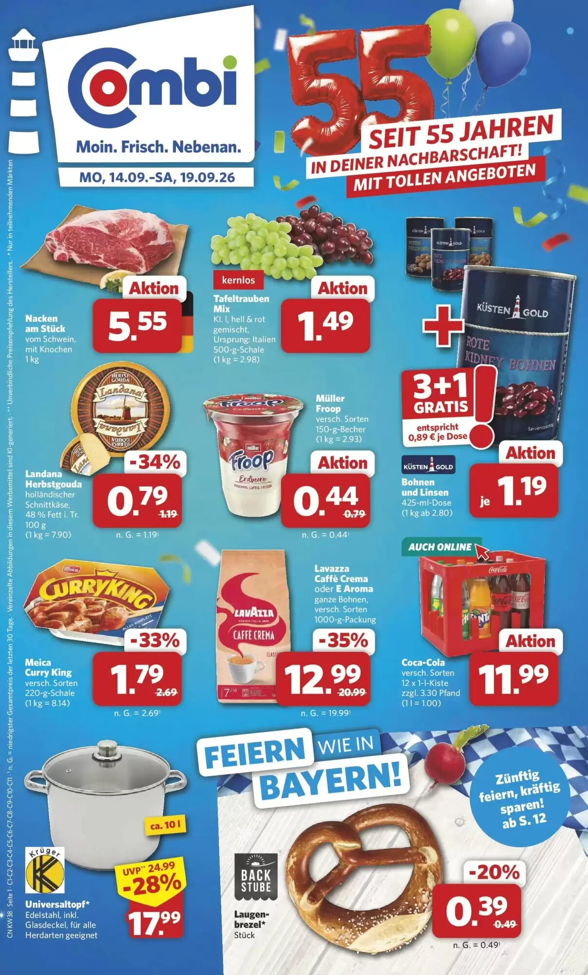 Combi Prospekt (ab 13.09.2026) zum Blättern - Seite 1