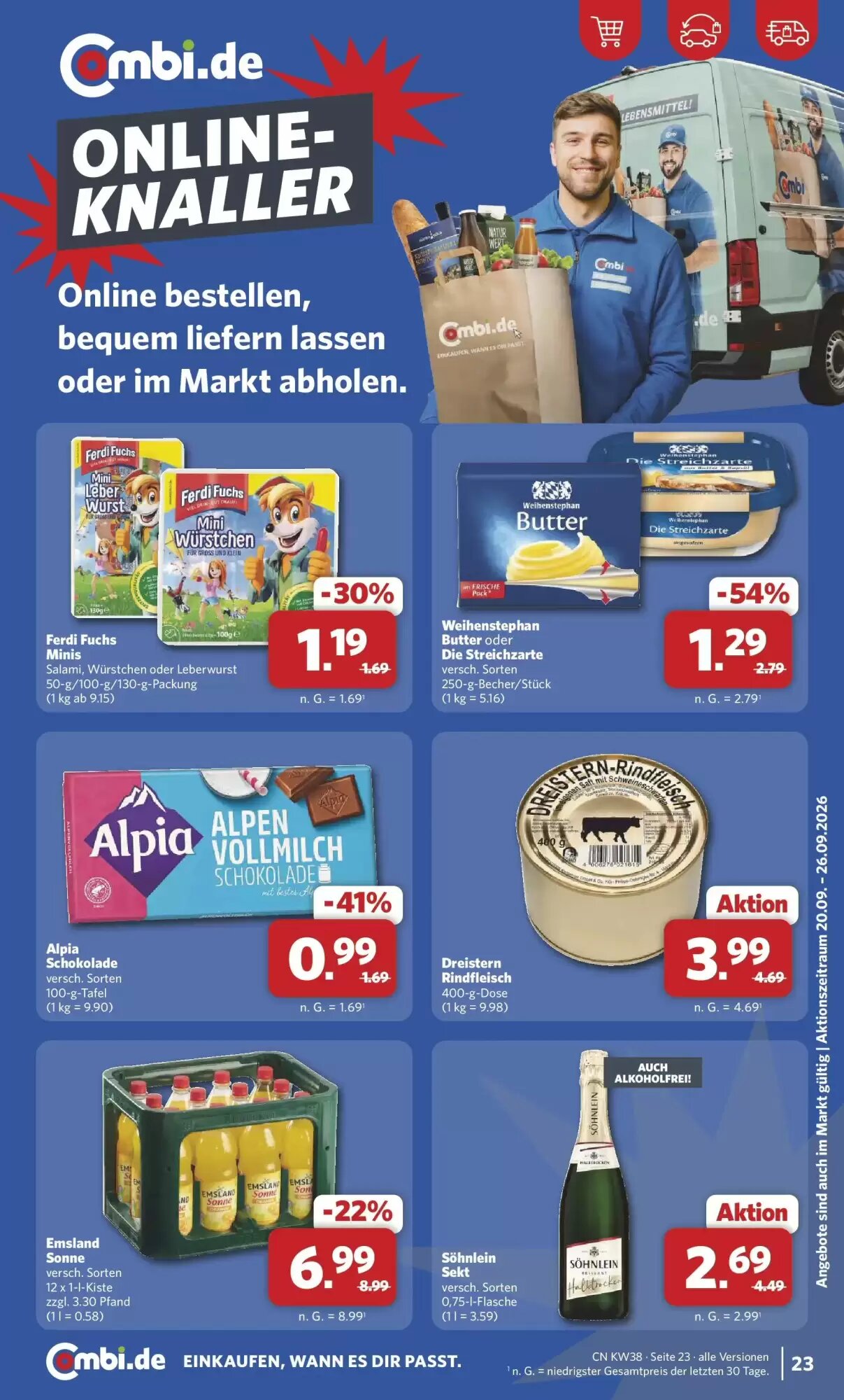 Combi Prospekt (ab 13.09.2026) zum Blättern - Seite 25