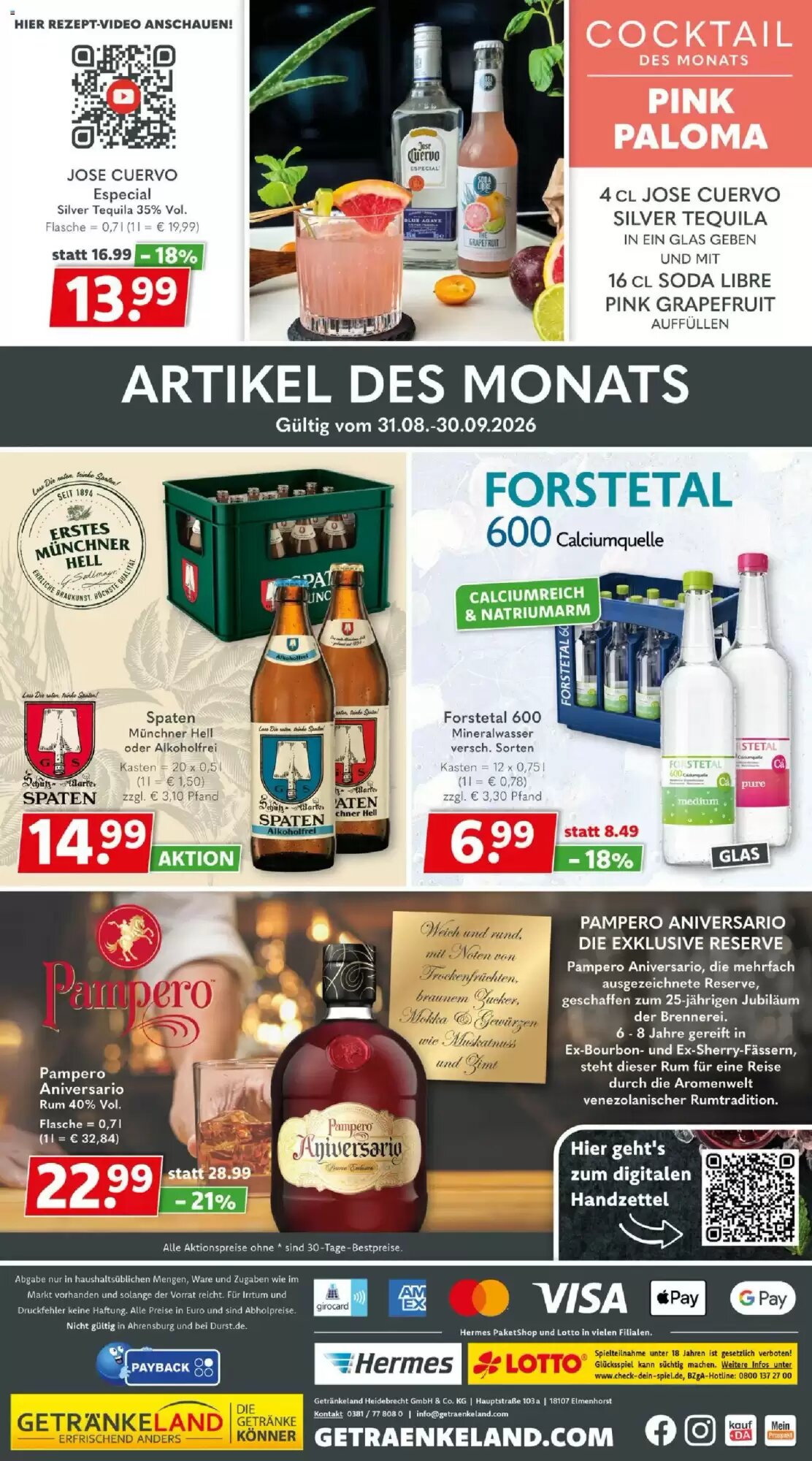 Getränkeland Prospekt (ab 14.09.2026) zum Blättern - Seite 8