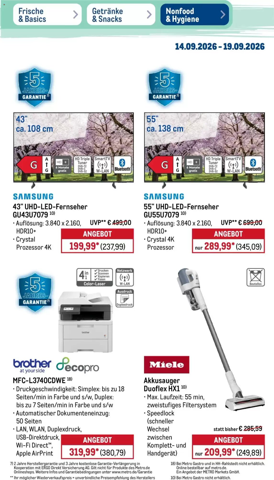 METRO Prospekt (ab 14.09.2026) zum Blättern - Seite 47