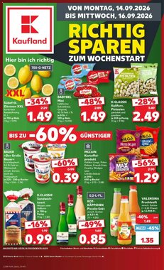 Kaufland Prospekt (ab 14.09.2026) zum Blättern