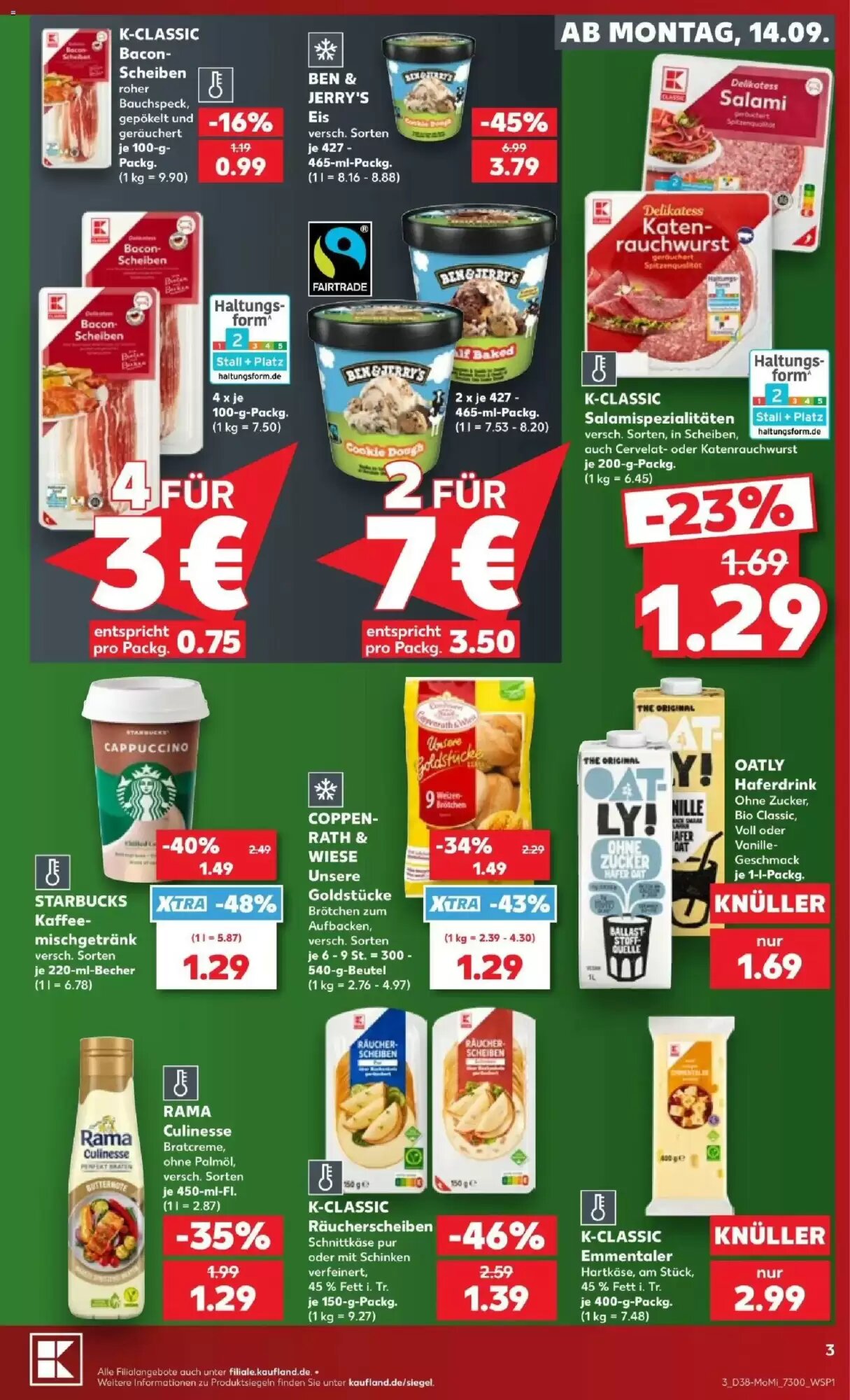 Kaufland Prospekt (ab 14.09.2026) zum Blättern - Seite 3