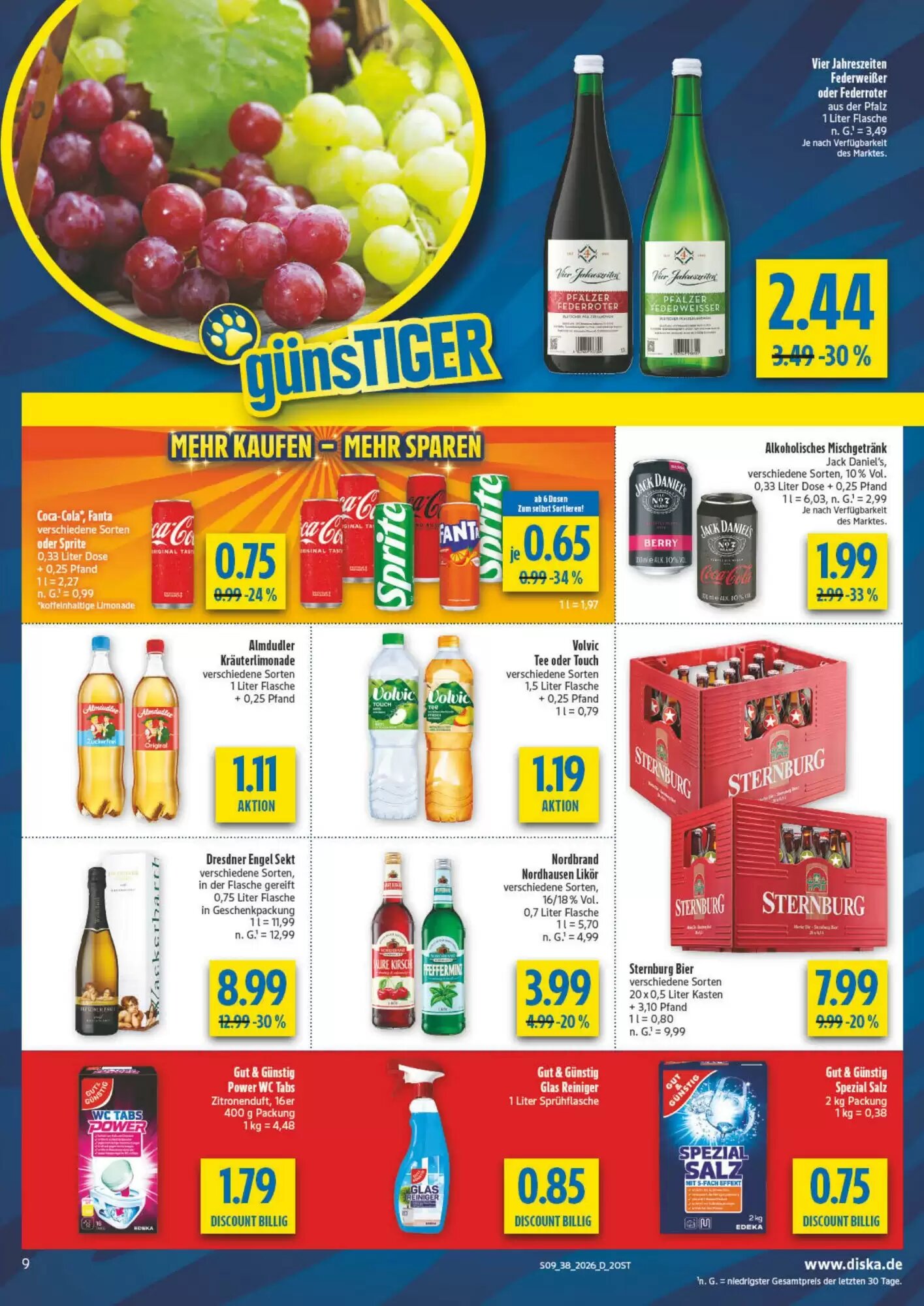 diska Prospekt (ab 14.09.2026) zum Blättern - Seite 9