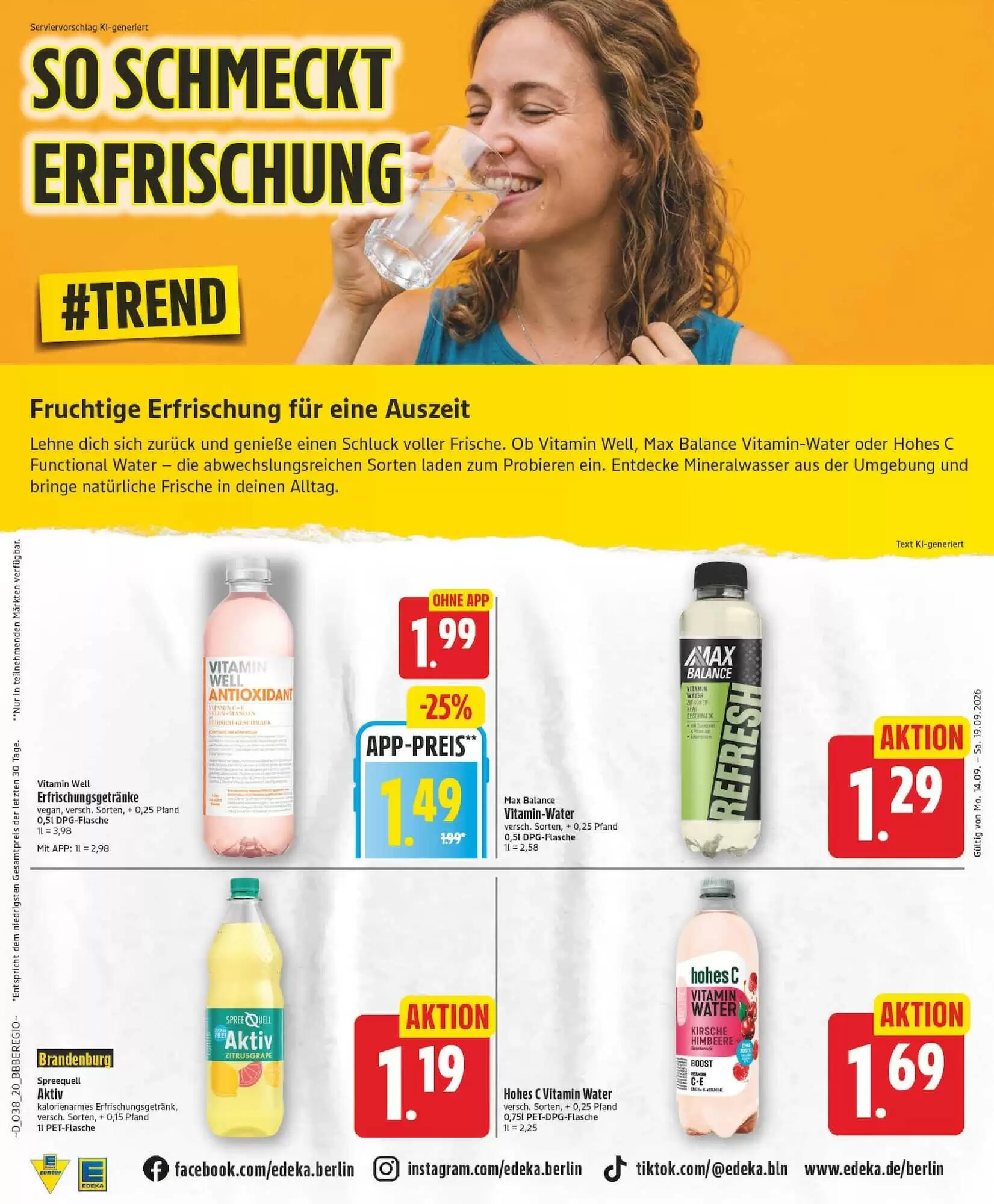 Edeka Prospekt (ab 14.09.2026) zum Blättern - Seite 20