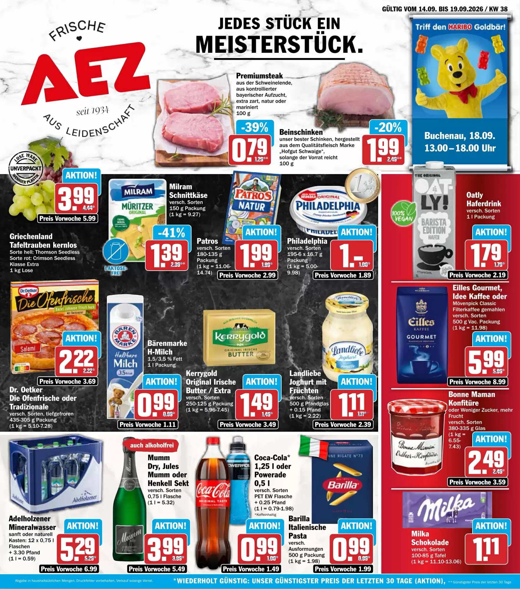 AEZ Prospekt (ab 14.09.2026) zum Blättern - Seite 1