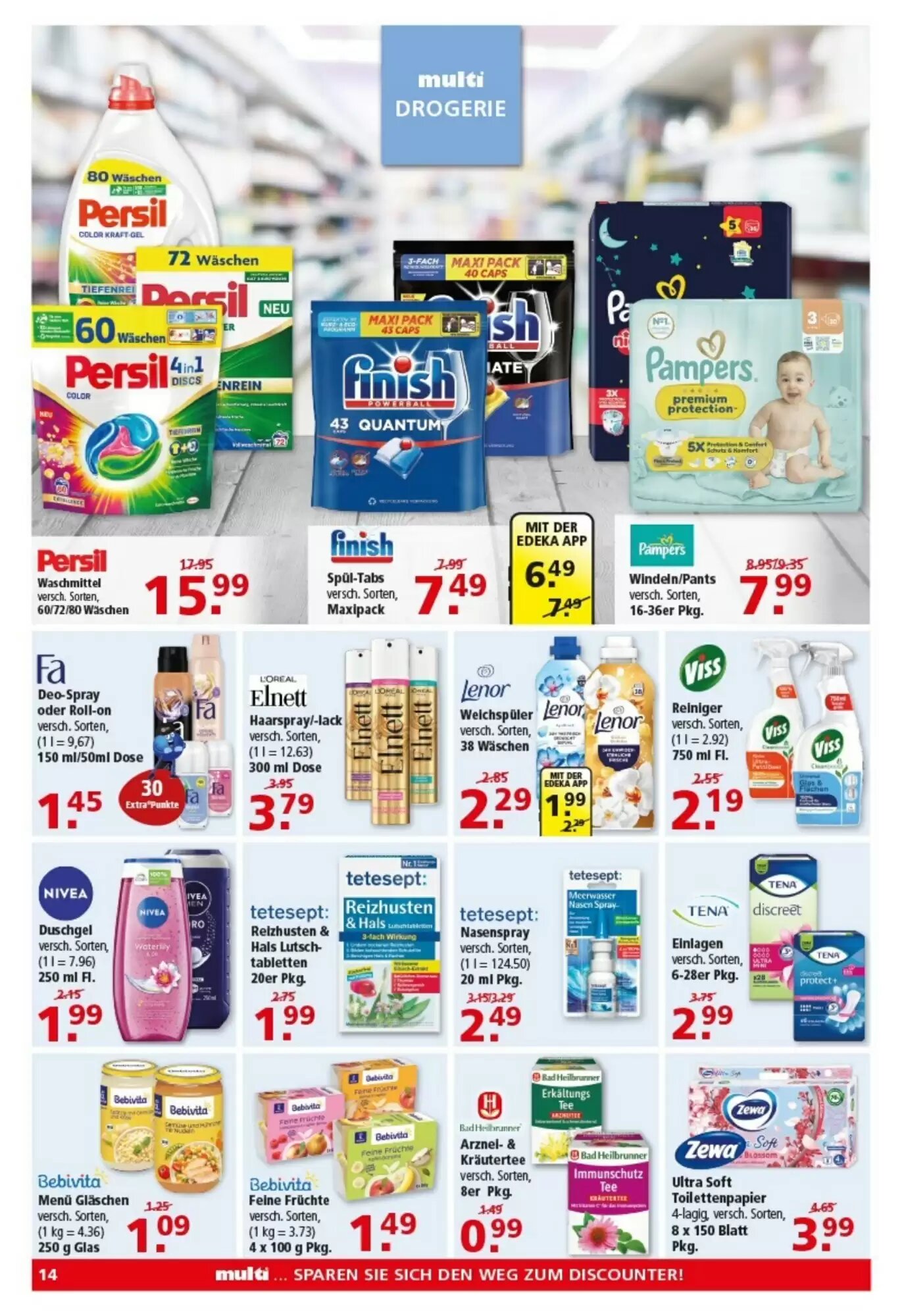 Multi Markt Prospekt (ab 14.09.2026) zum Blättern - Seite 14