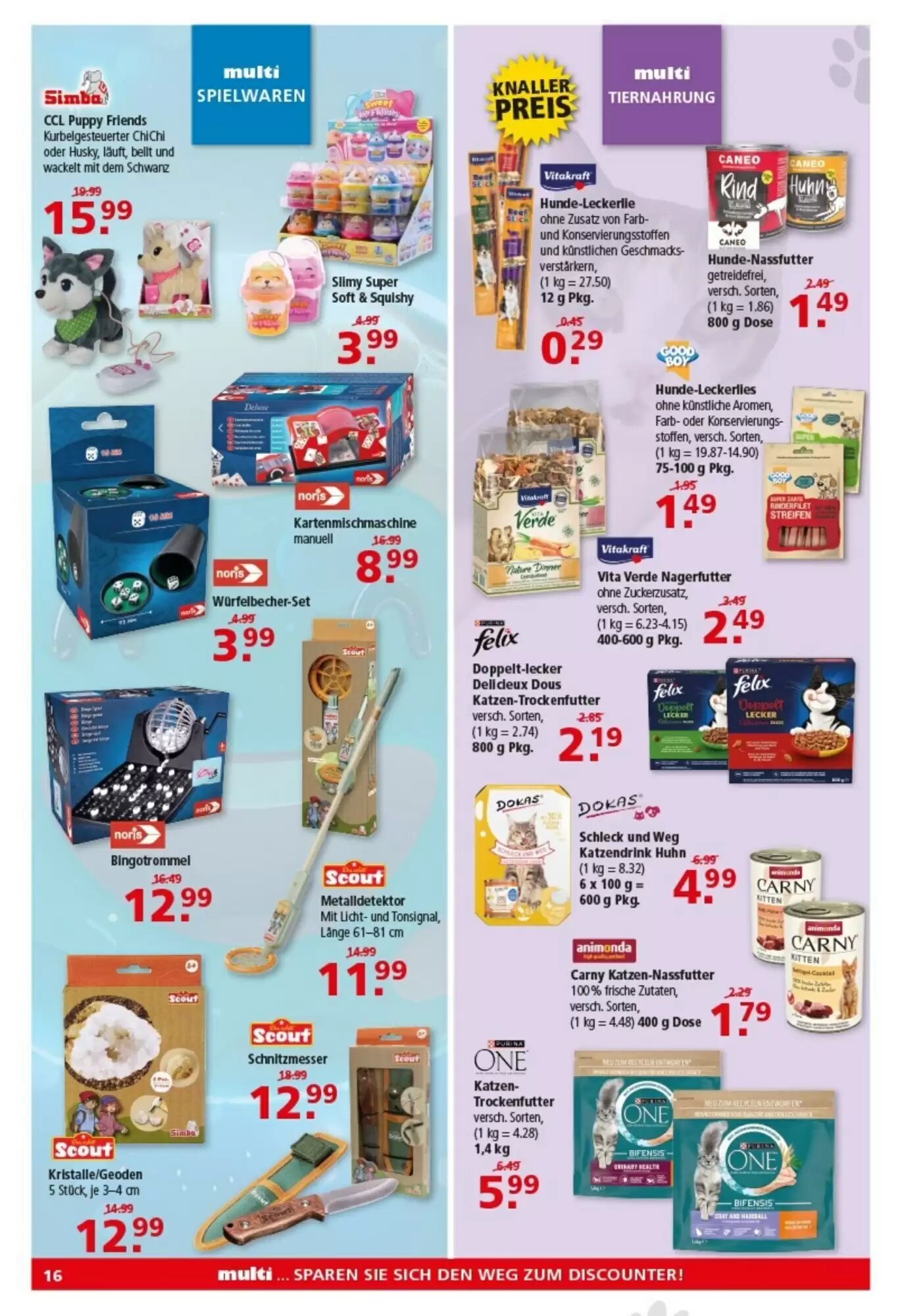 Multi Markt Prospekt (ab 14.09.2026) zum Blättern - Seite 16